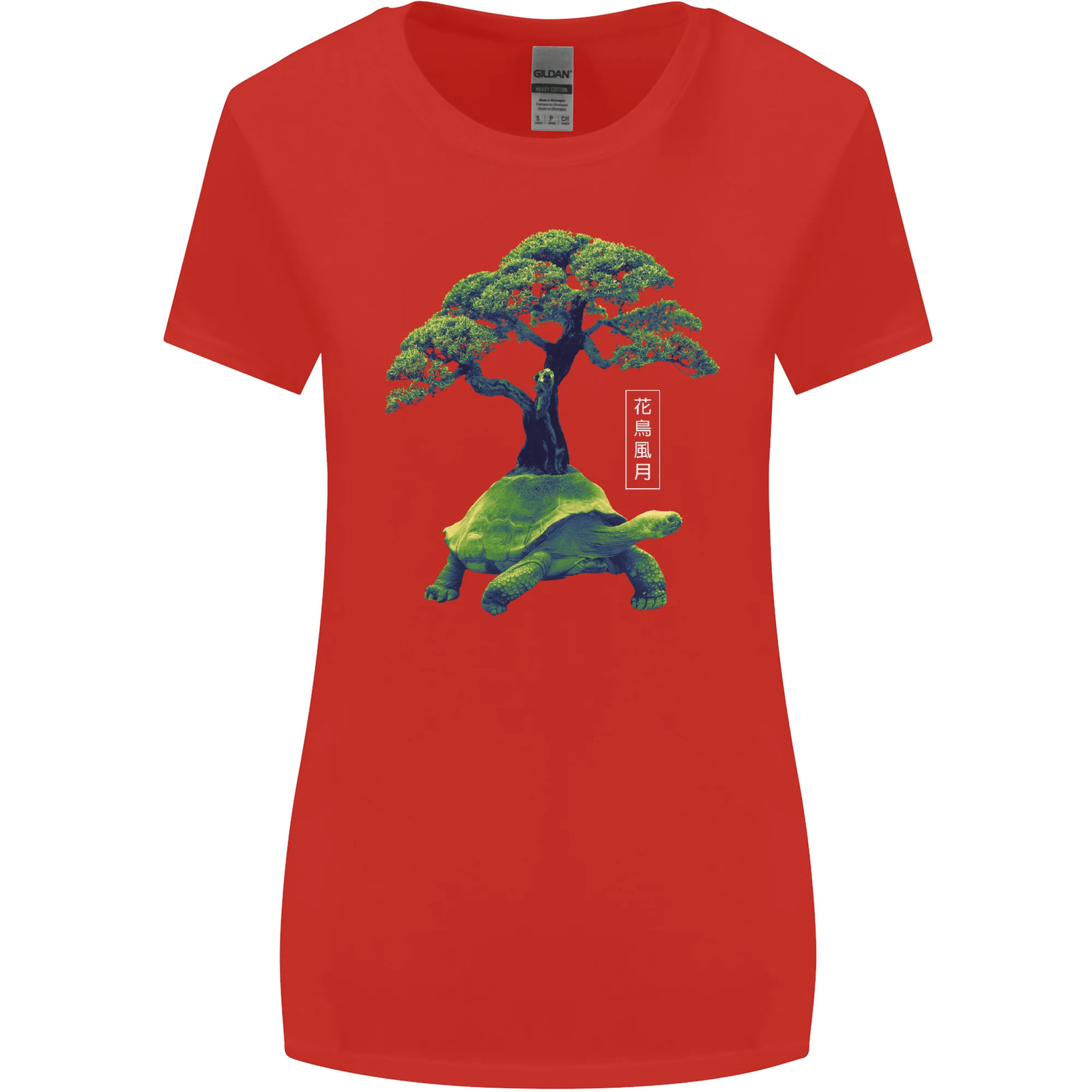 Abstract Tortoise Tree Womens Wider Cut T-Shirt