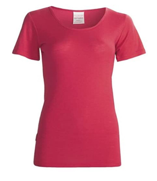 RED RAM (Icebreaker-brand) Merino Women’s Short Sleeve Shirt-XS/S/L/XL — NWT!