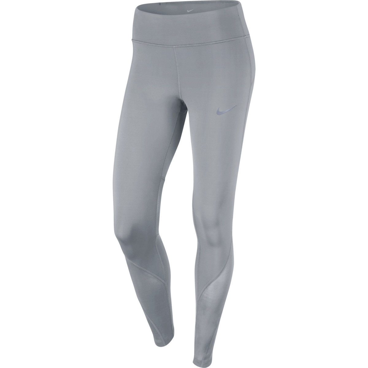 Nike Women’s Epic Lux 27.5″ Light Grey Mesh Running Tights (842923-012) Size M