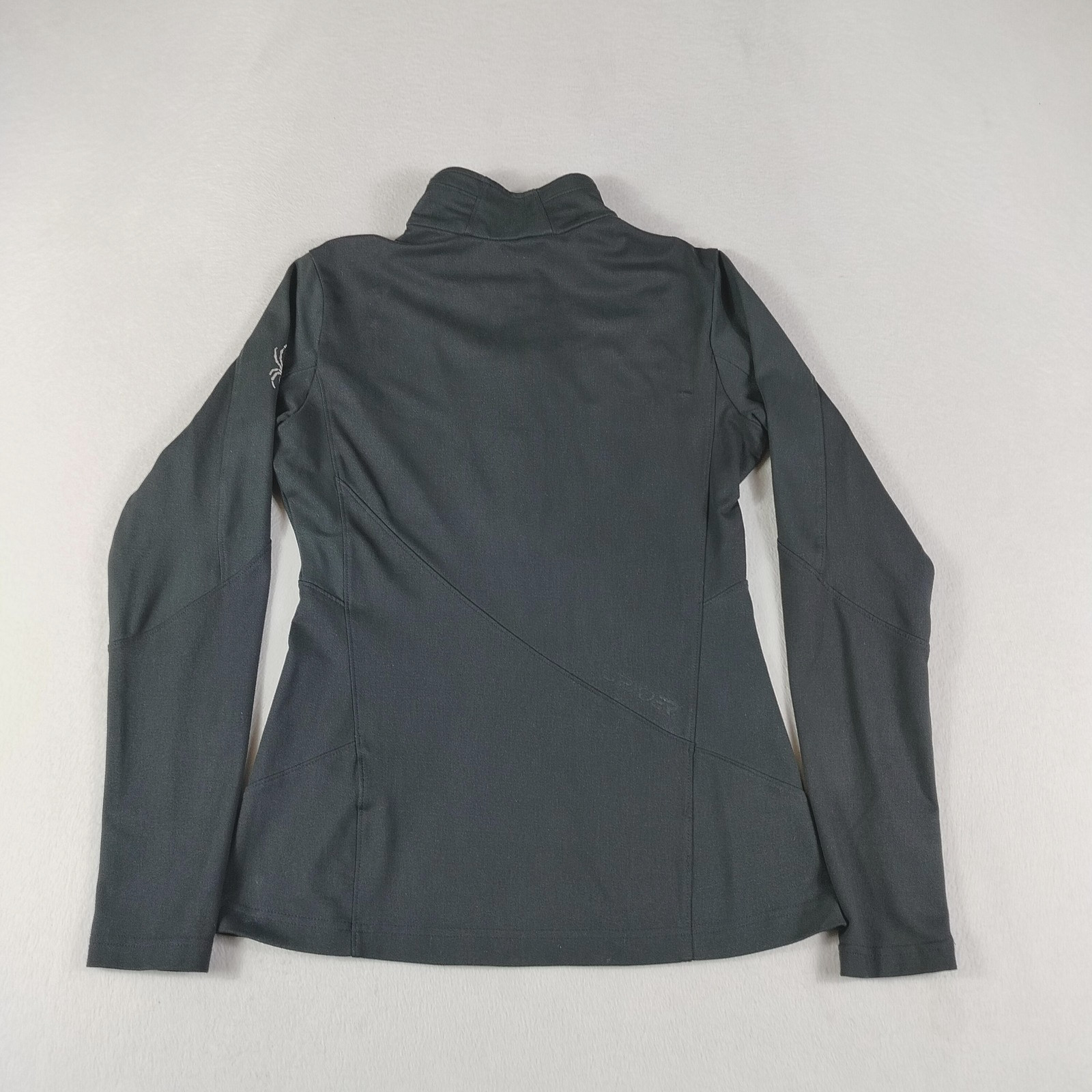 Spyder Pullover Women’s 6 Black Half Zip Performance Base Layer Top Ski