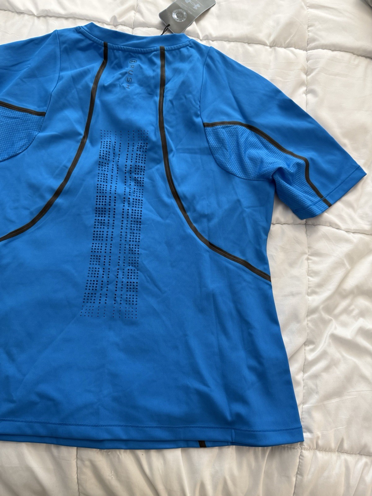 Under Armour Virgin Galactic RUSH Training Shirt Women’s Size XLarge 1359710 B3