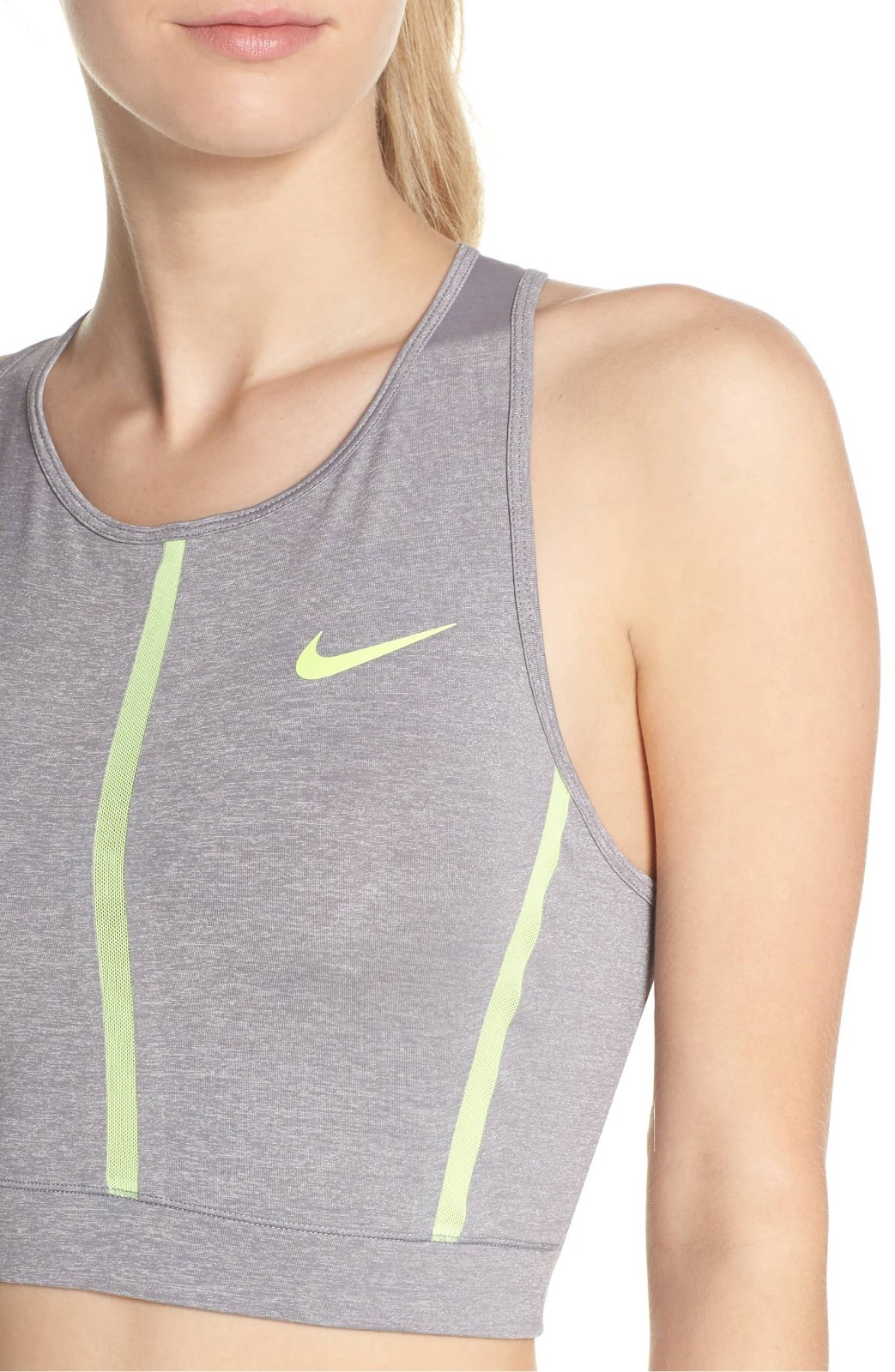 Nike Pro HyperCool Mesh Racerback Cropped Tank Top, 889627, Size S, MSRP $55