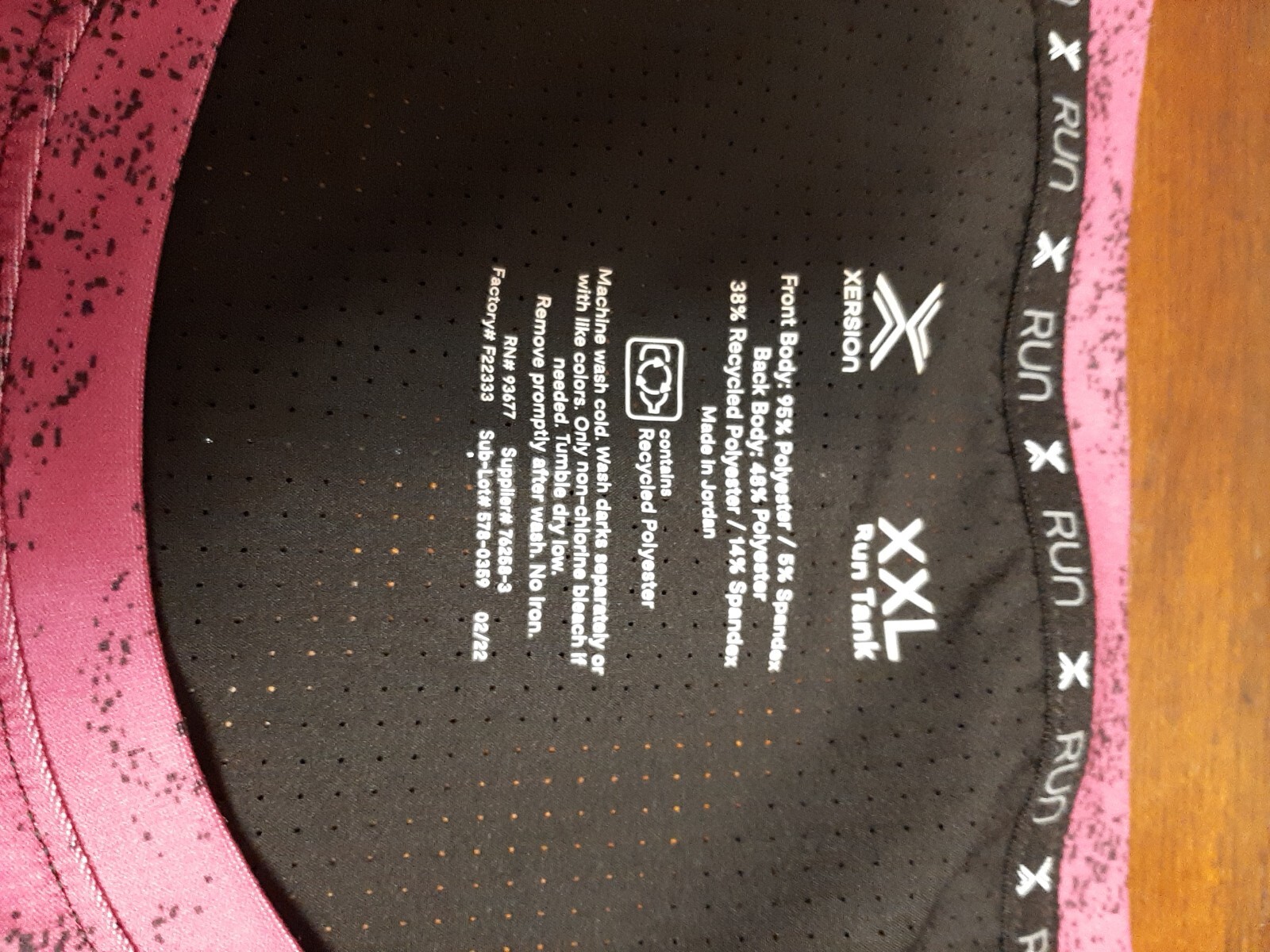 ladies Xersion Mesh Breathable Quick-Dri Reflective Running Run Tank Top new 2XX