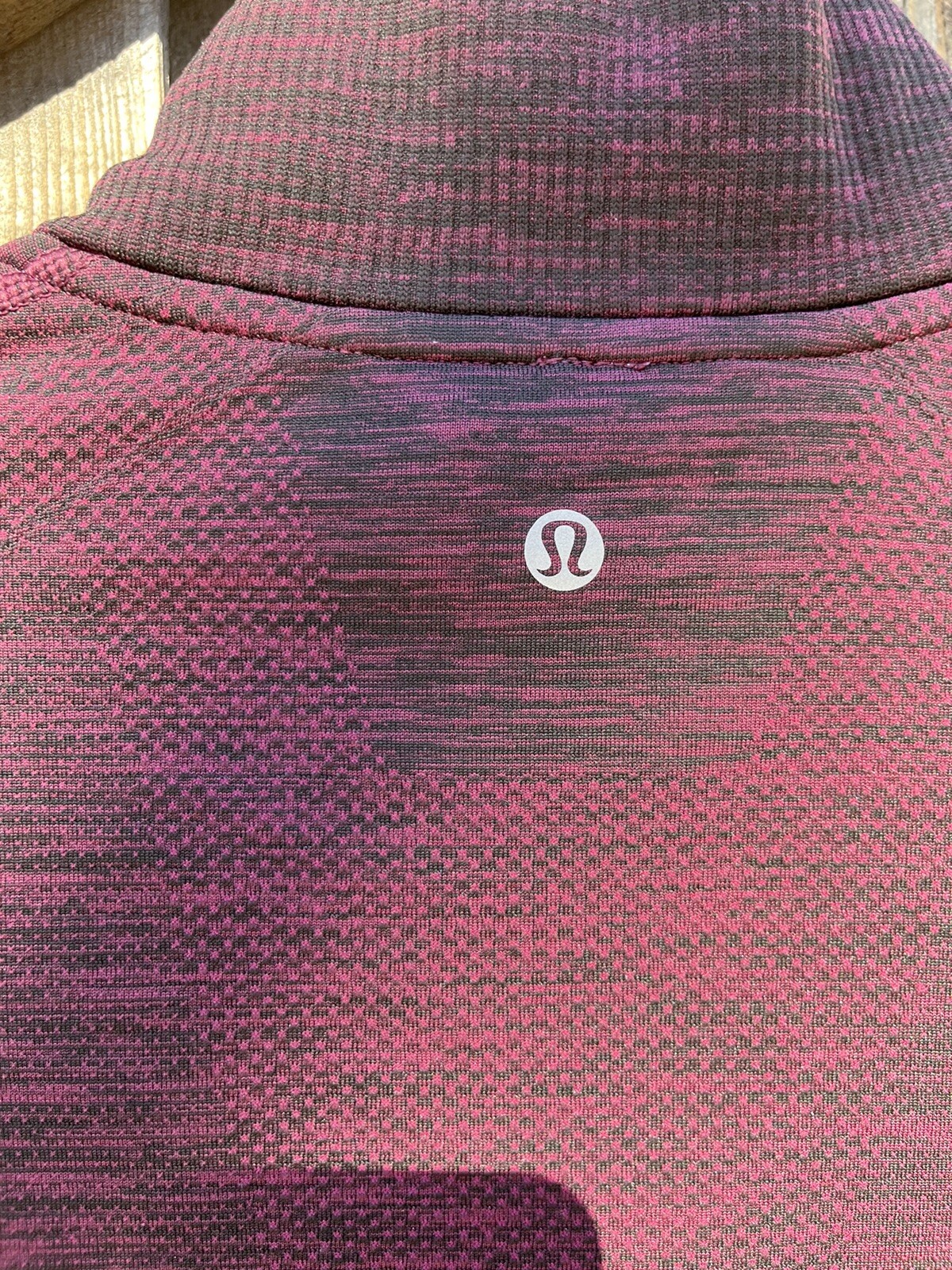 Lululemon Long Sleeve Pullover Maroon Size Large (see Measurements Below)