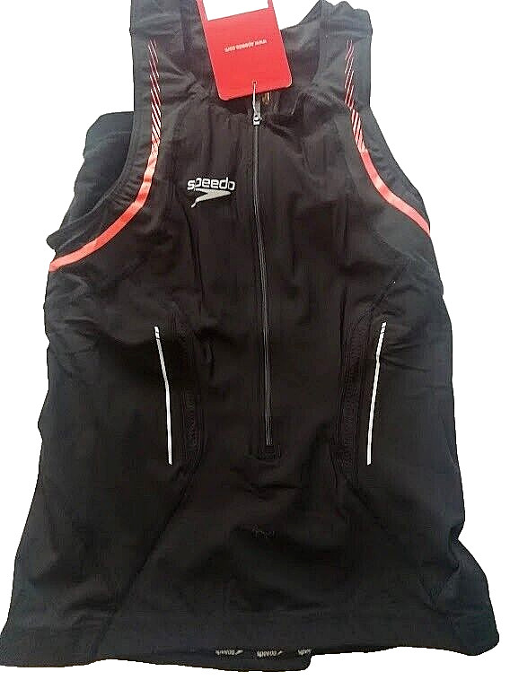 Speedo Triathlon. Compression E16 Singlet. Size XS. New. Logo.
