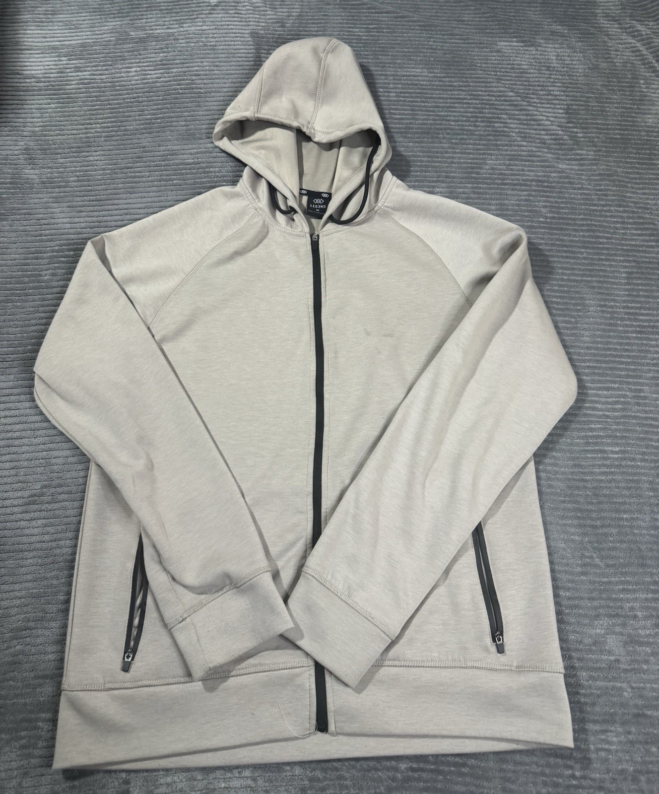 LEG3ND Stretch Full-Zip Long Sleeve Size M Read