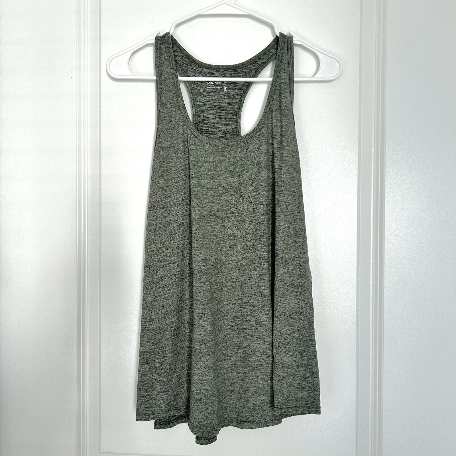 Jockey (XL) NWOT Dark Green Athletic Racerback Tank Top