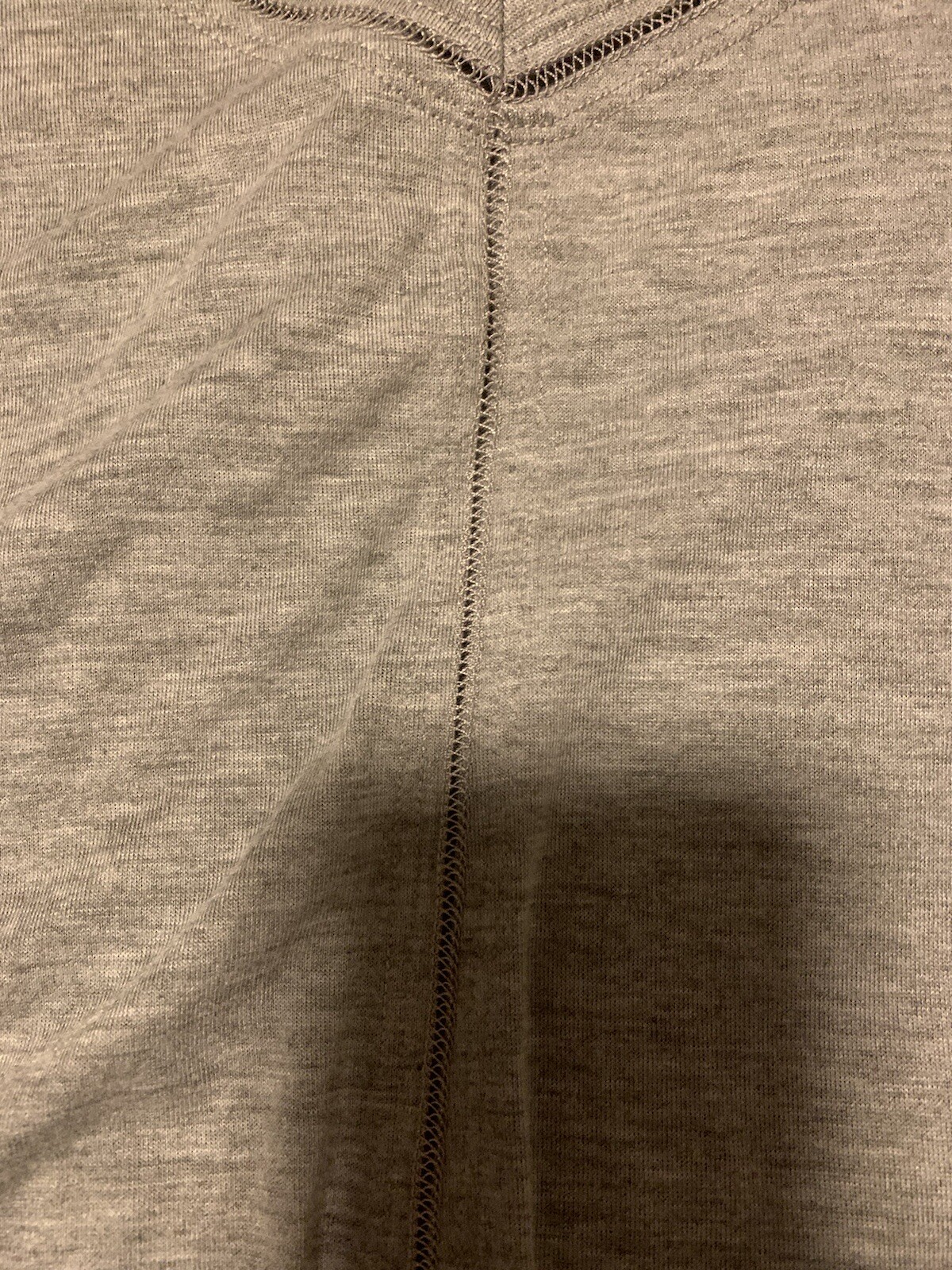 Calvin Klein Performance Dry Plus 2x Top Cold Shoulder Athletic Gray Workout 20