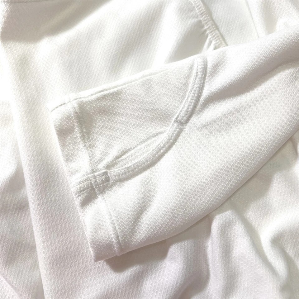 Athleta SMALL White Lightweight Wick It Wader Hoodie Swimsuit Cover Up