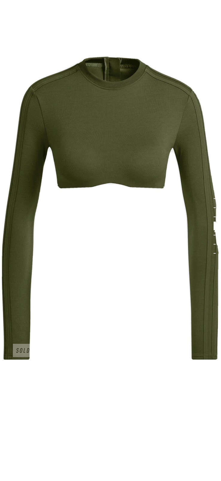 Adidas Ivy Park long sleeve crop top
