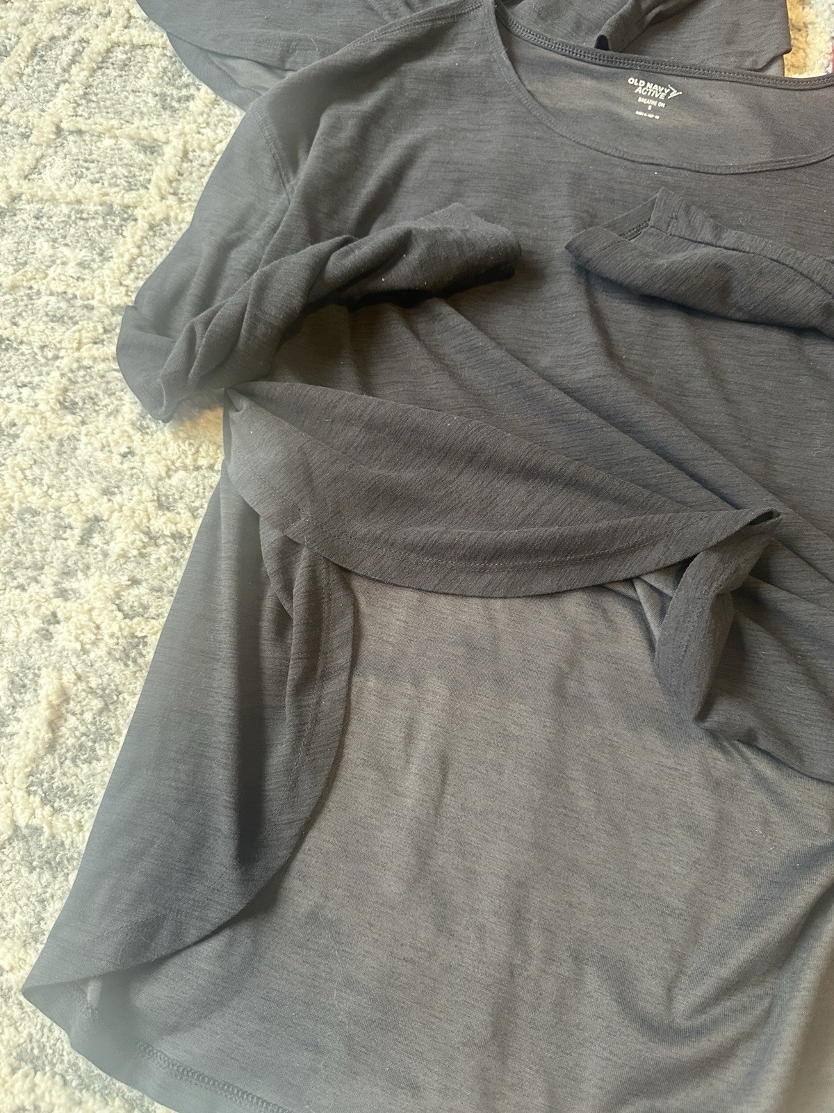 Bundle Old Navy Active Breathe On Black Sz Small Long Sleeve Women’s Top S