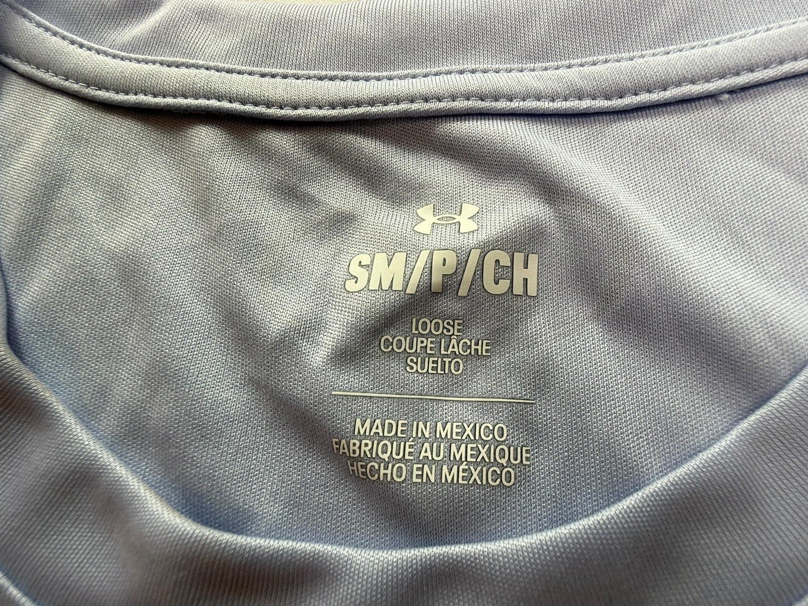 Under Armour Light Purple Lavender Gray Sleeveless Tank Top. Size Women’s Small