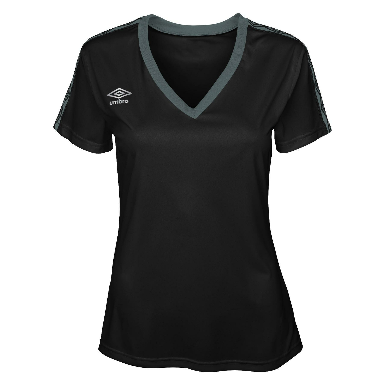 Umbro Women’s Running Diamonds Deep V-Neck Tee, Color Options