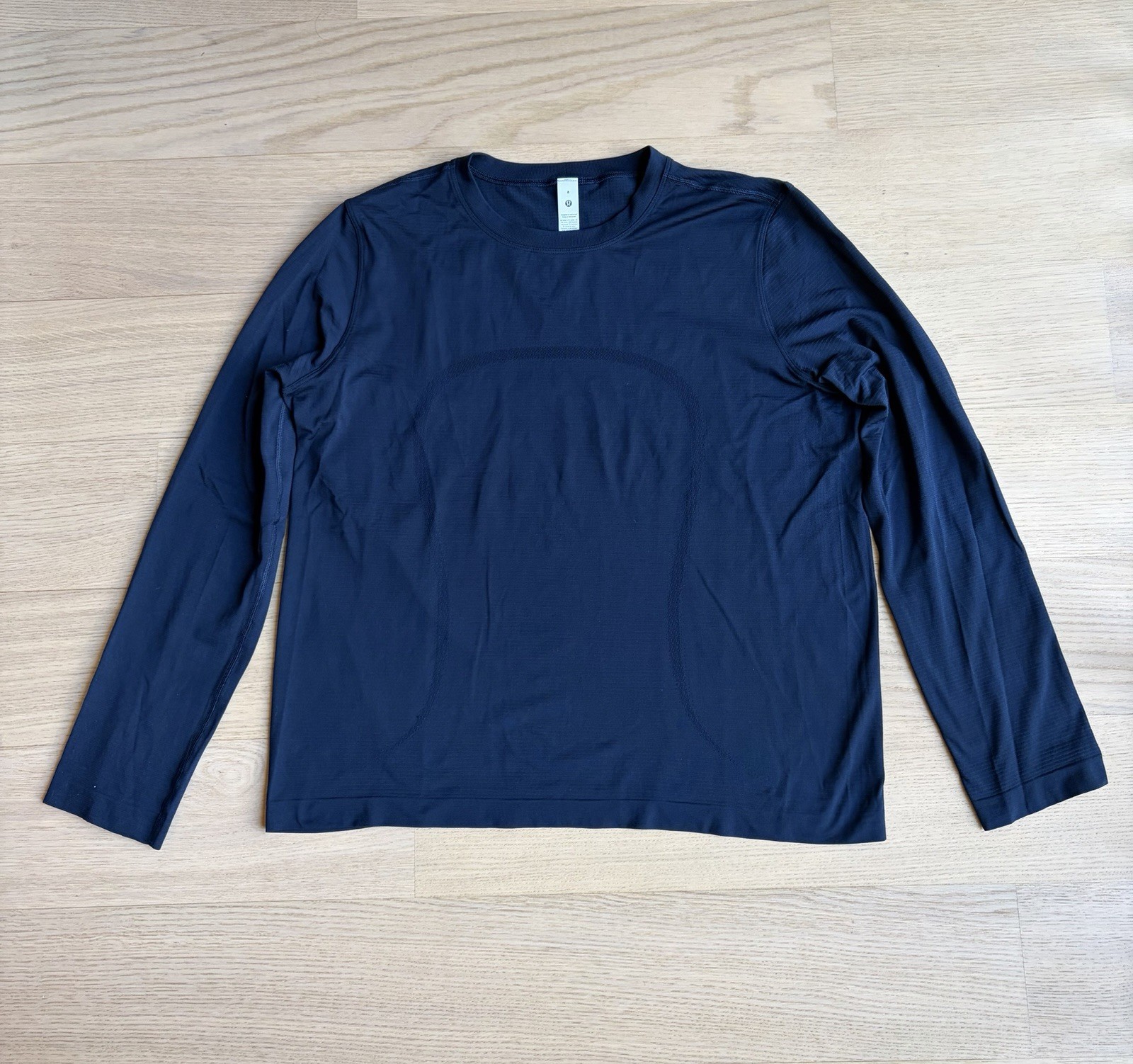 lululemon Swiftly Relaxed Long-Sleeve Shirt Hip Length Updated Fit – True Navy
