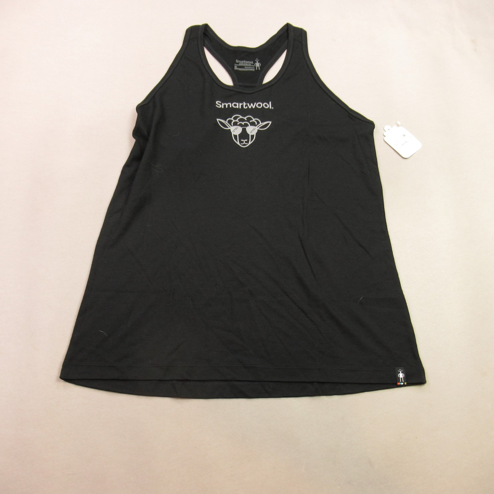 Smartwool Women’s Merino Sport 150 Aviator Sheep Graphic Tank Top Black Size M
