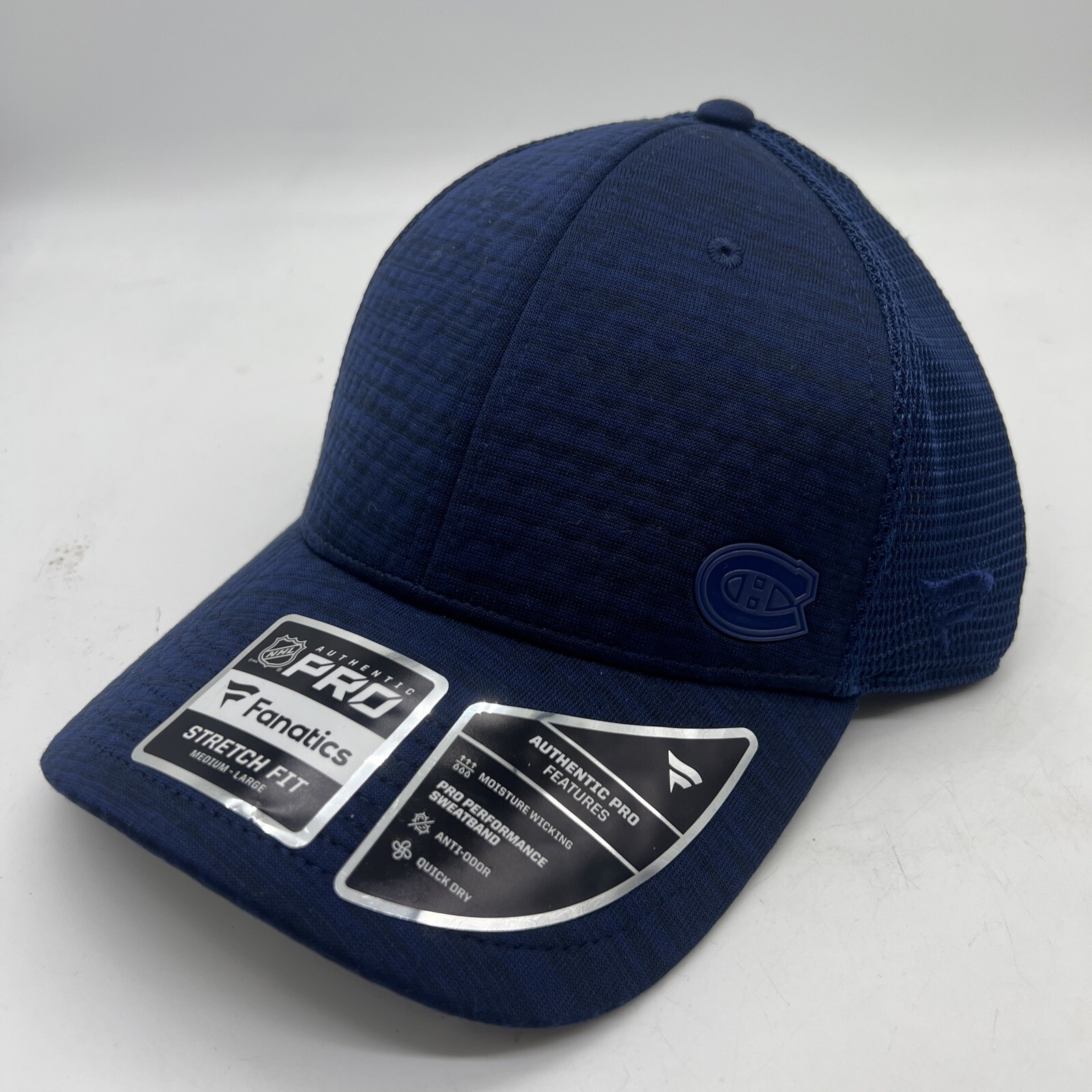 Fanatics NHL Montreal Canadians Authentic Pro Stretch Fit Hat