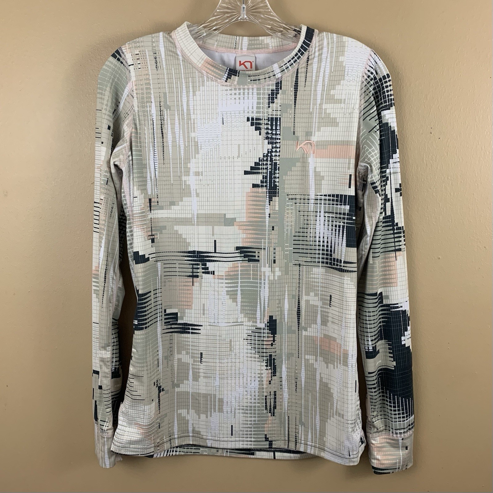 Kari Traa Fryd Long Sleeve Base Layer Womens Medium Quick Dry Stretch Slim Fit