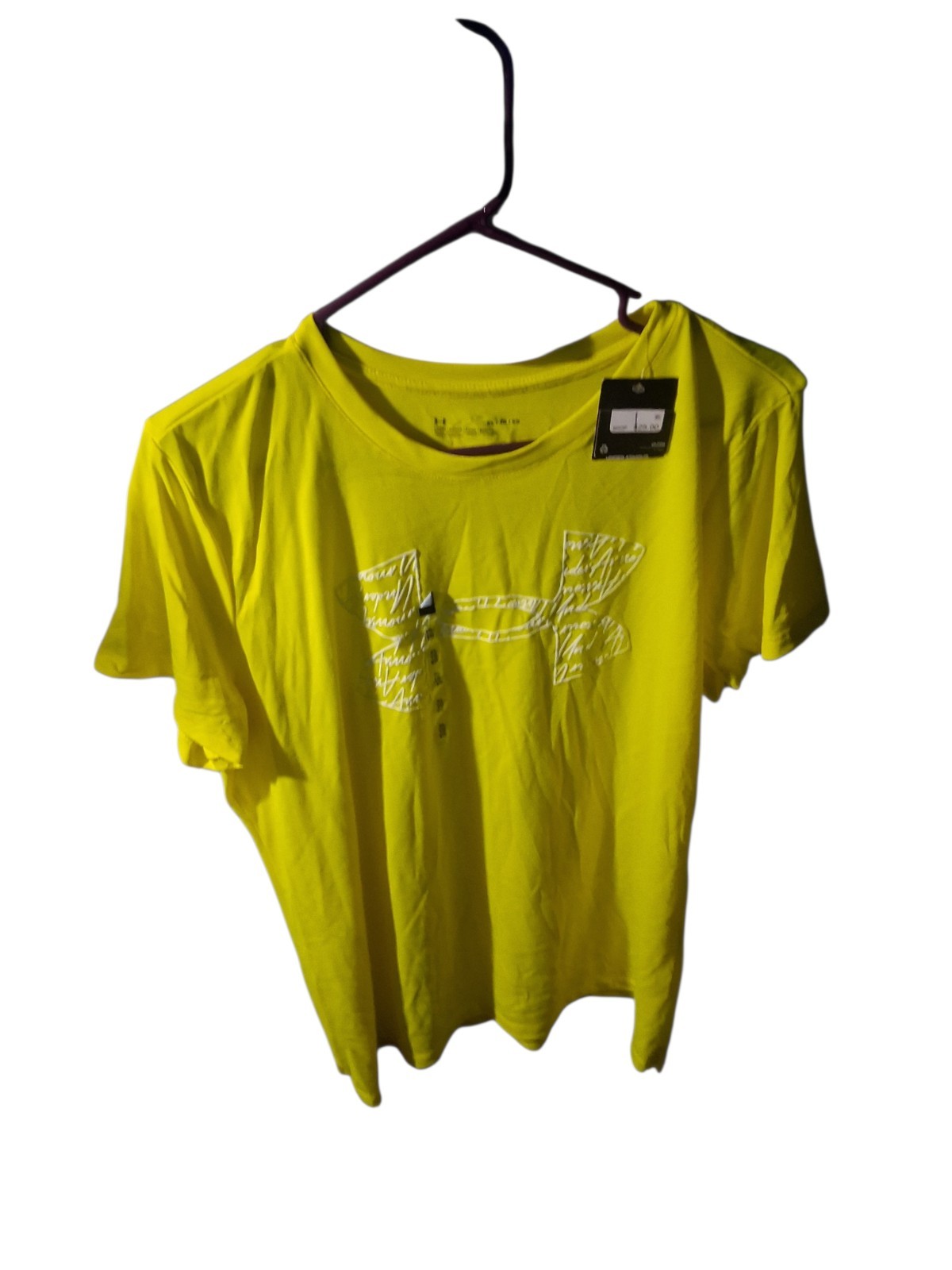 Title Under Armour Women’s Tech Solid Script Logo Tshirt Xl