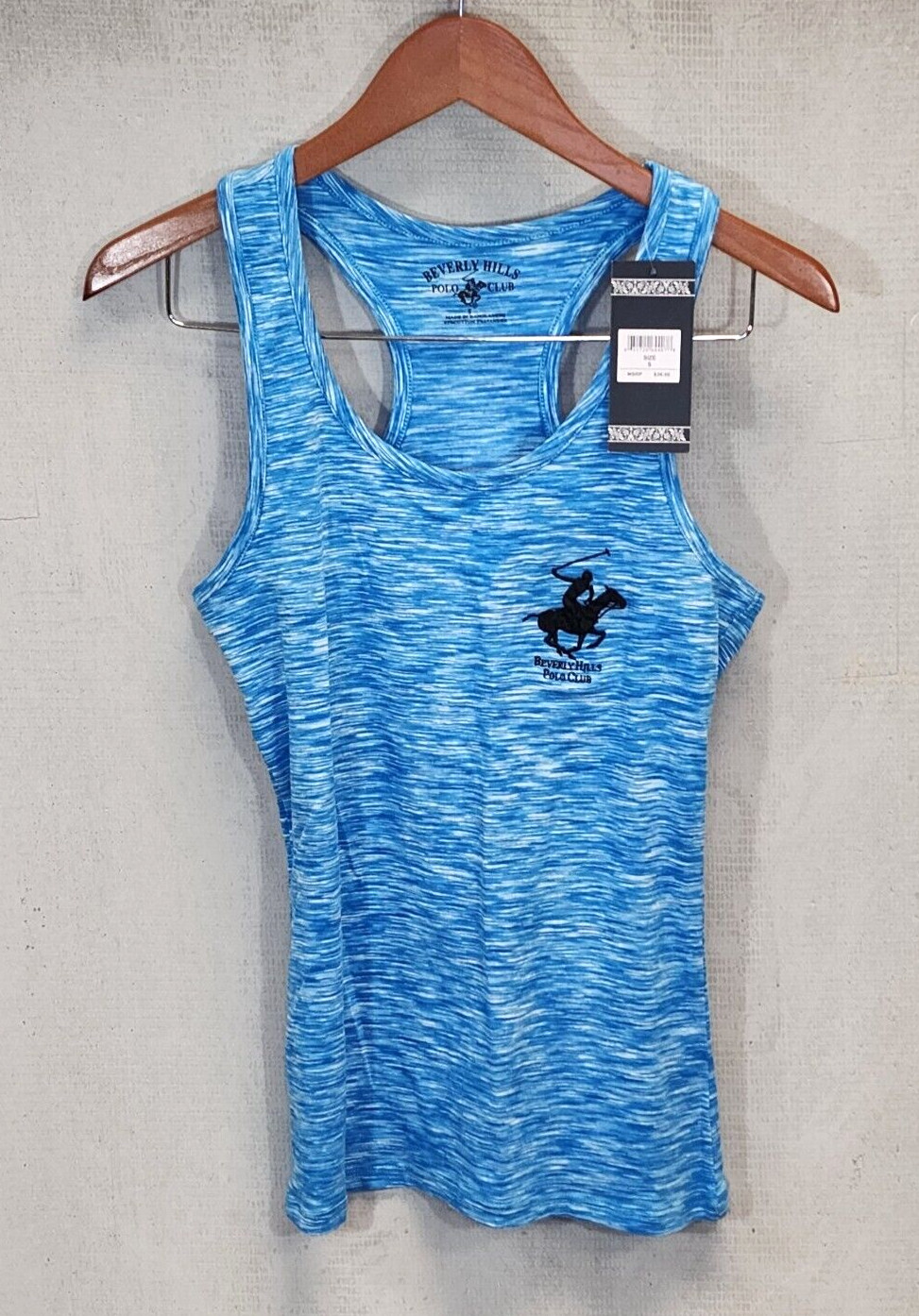 Tank Top Racerback Womens Small Beverly Hills Polo Club Athletic Sleeveless A30