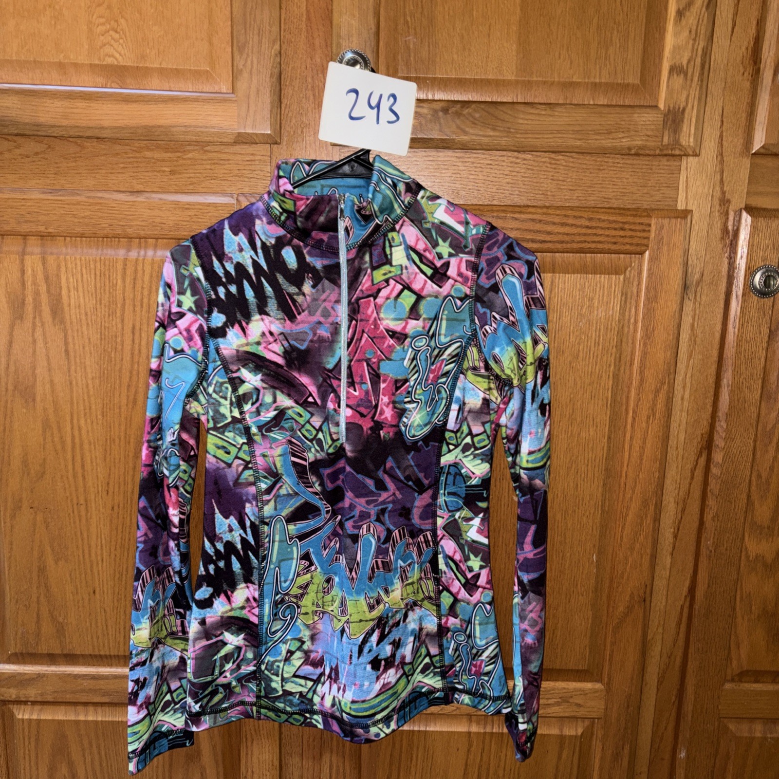 Sno Skins multi 1/2 Zip Small