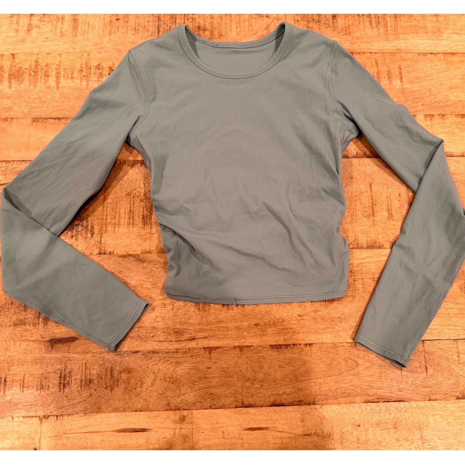Lululemon Ribbed All It Takes Back Twist Long Sleeve