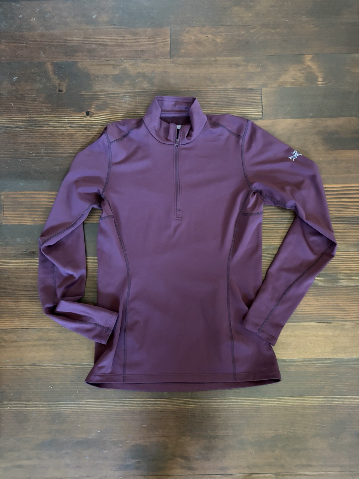 Arcteryx Phase AR Women – Medium – Half Zip Active Top