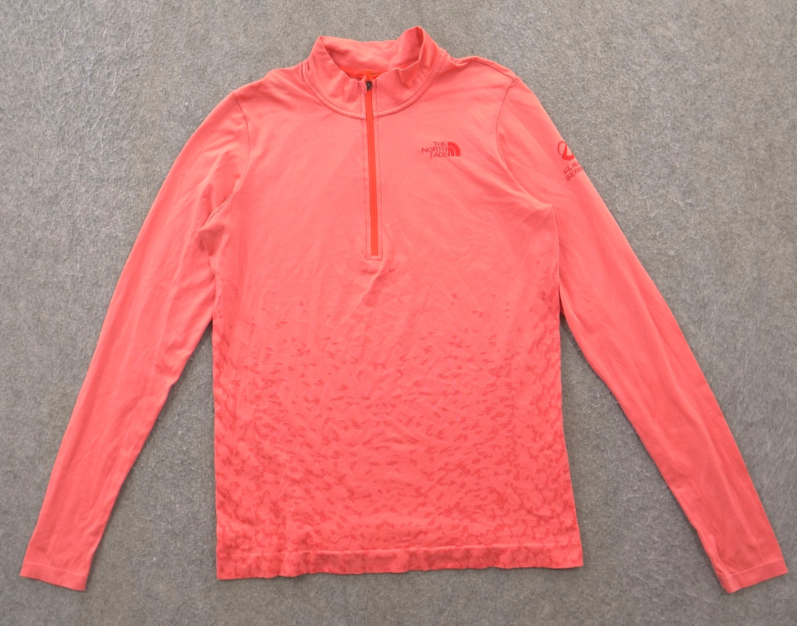 The North Face Top Womens Medium Lightrange Sunriser 1/4 Zip Long Sleeve Running