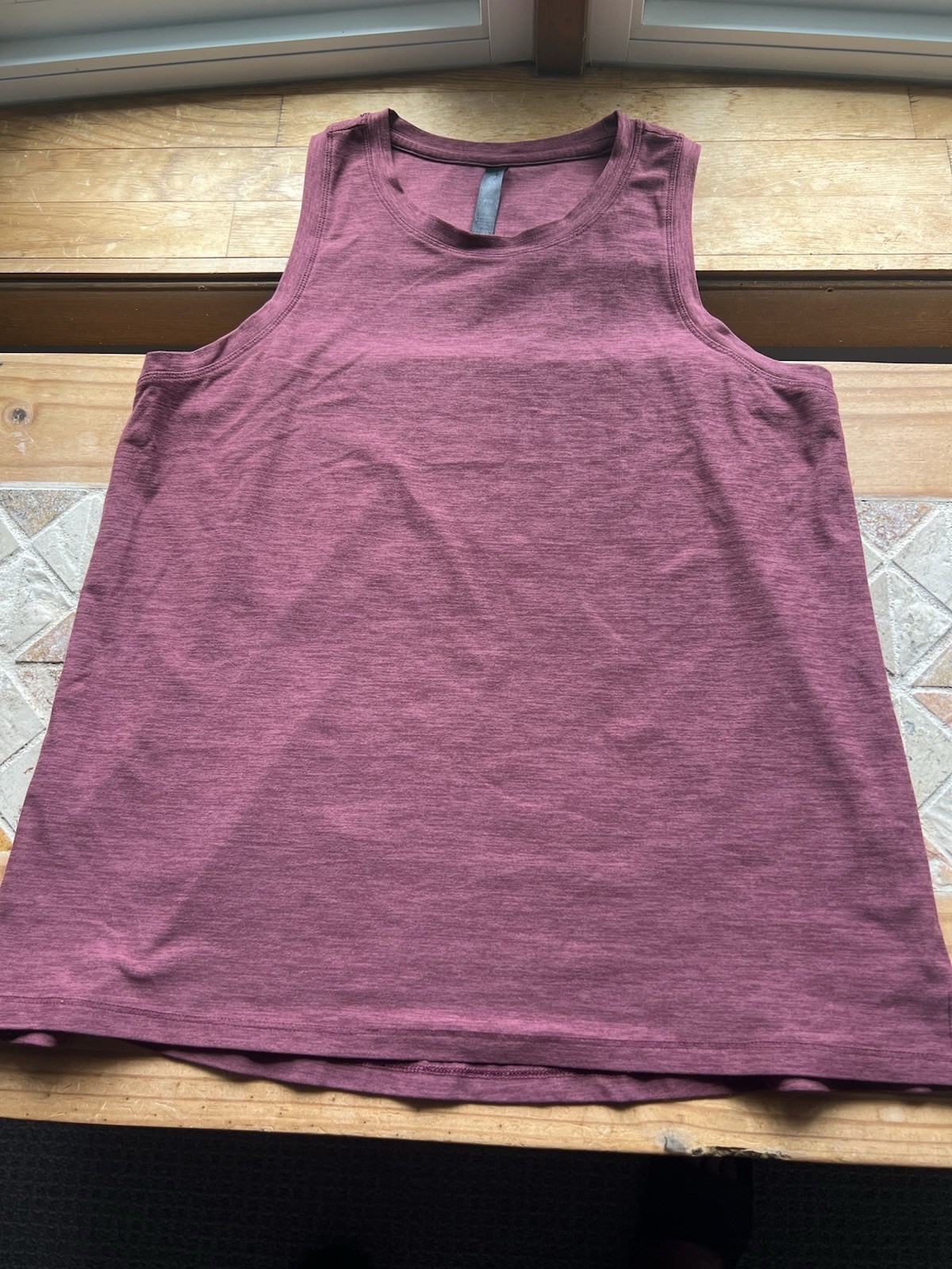 Kyodan Basic Crew Neck Sleeveless Pullover Tank Top Purple Women S # 272