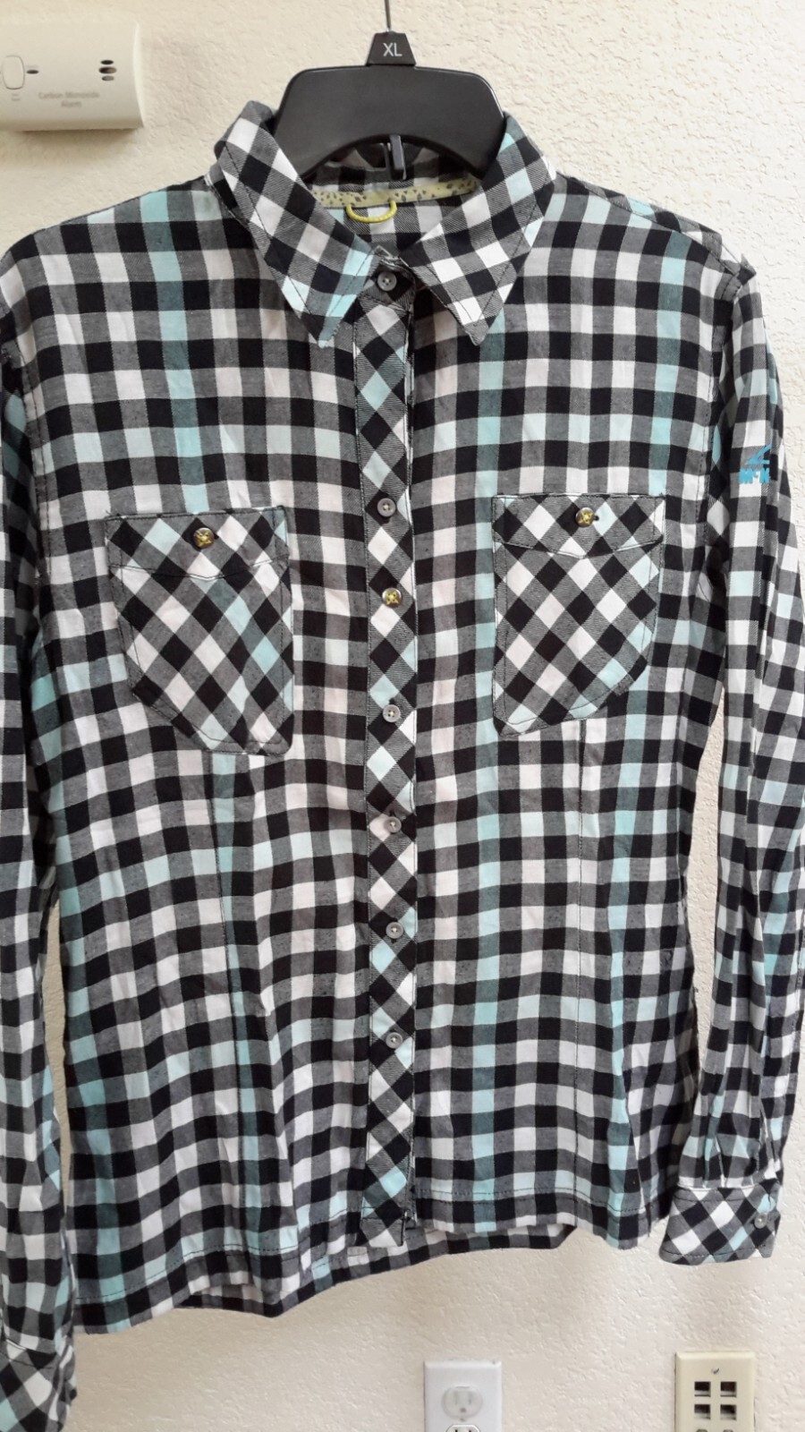 McKinley Dry-Plus Womes Size M? Long Sleeve Shirt Button Up Hiking Outdoor