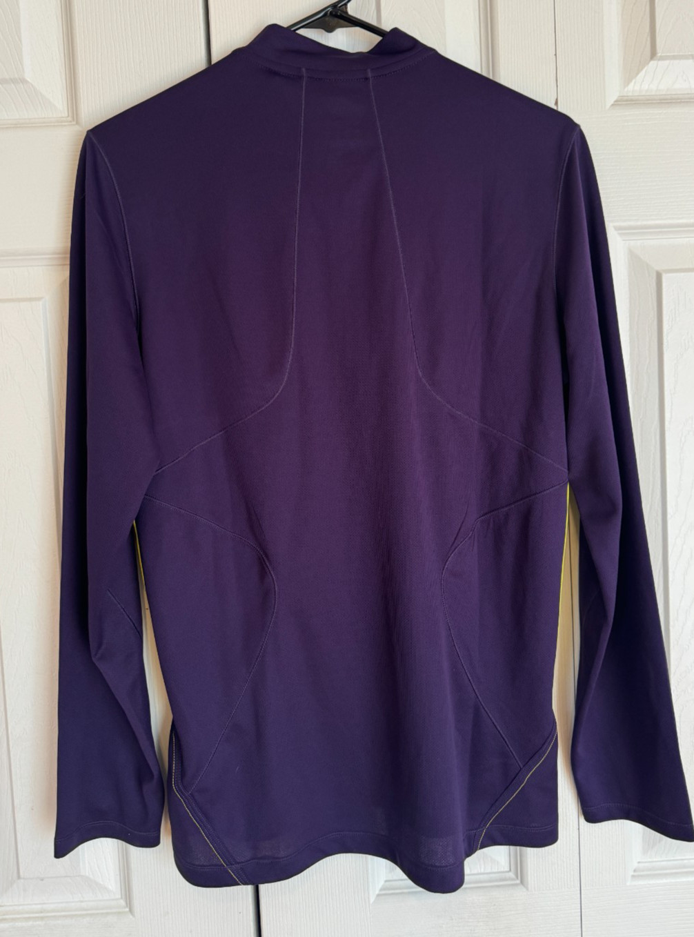Adidas Response Climalite 1/2 Zip Running Shirt Purple Women’s Size Large NEW