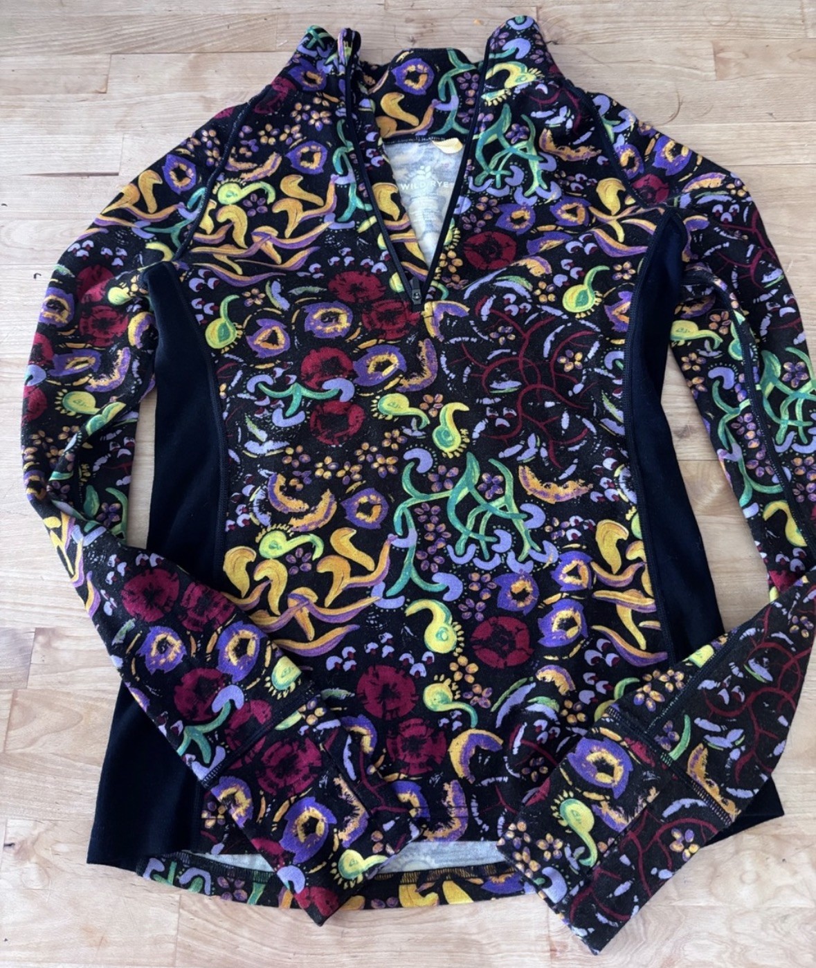 Wild Rye Bassett 1/4 Zip Long Sleeve Pullover