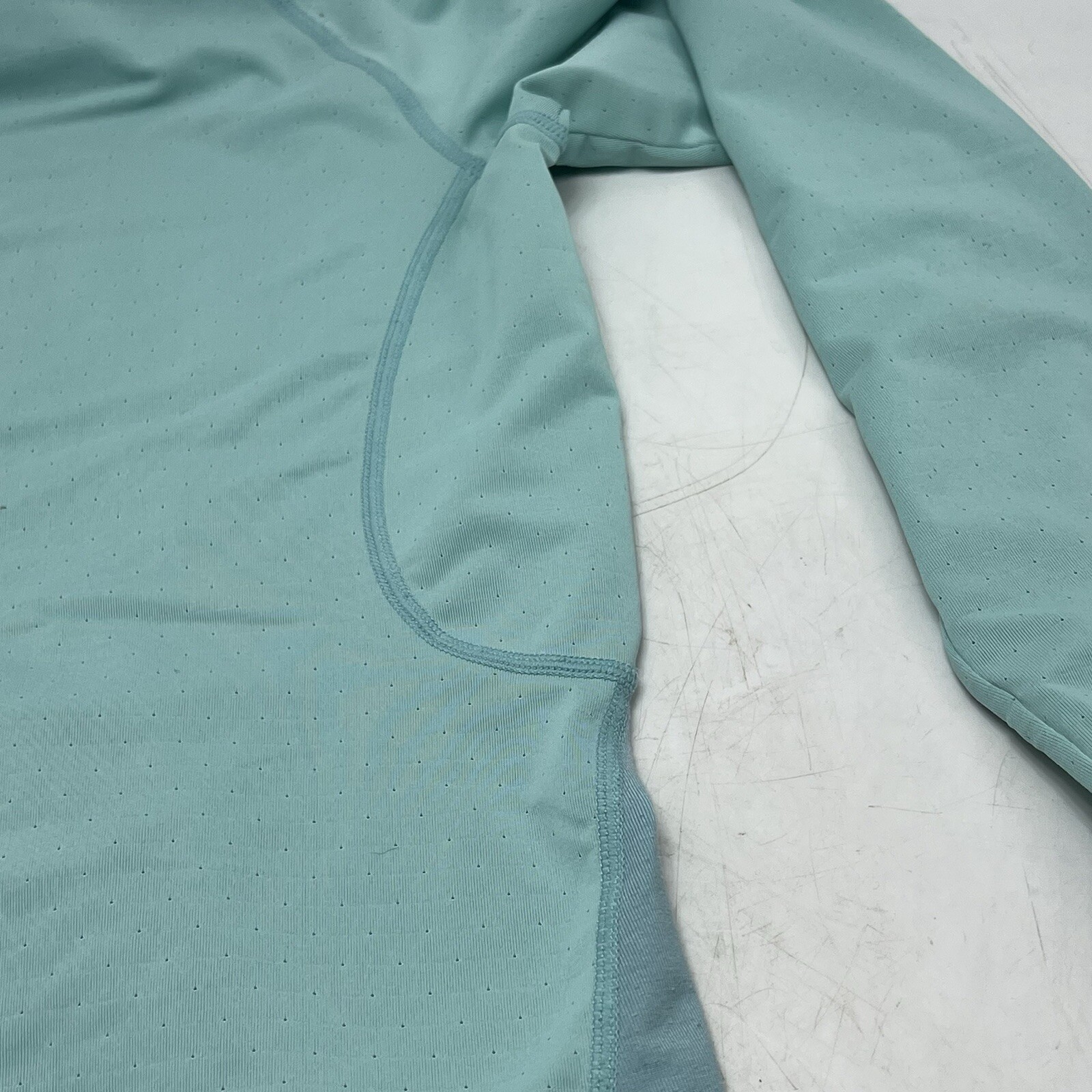 Kari Traa Base Layer Shirt WOMENS MEDIUM Pullover Workout Long Sleeve Blue