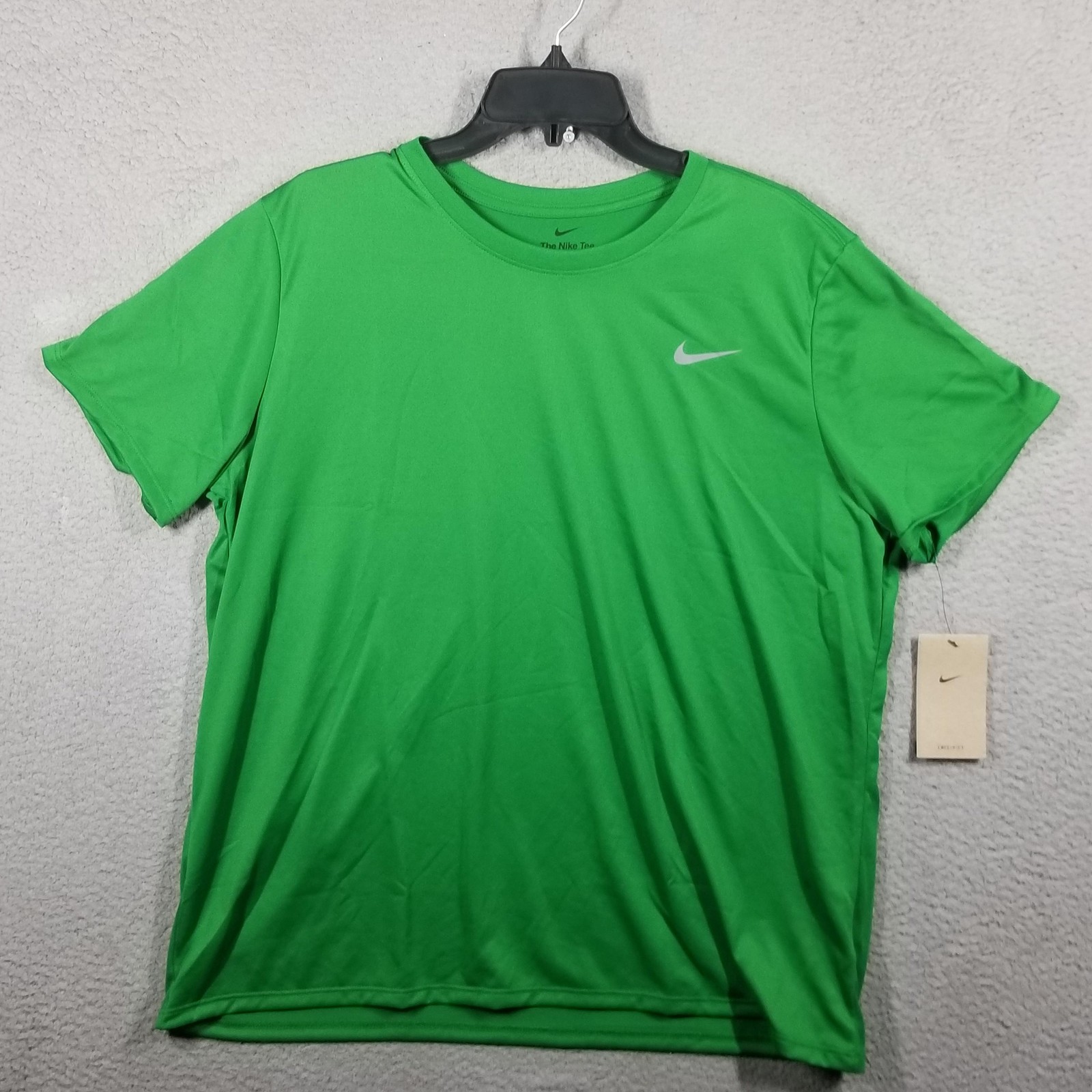 Nike Shirt Womens Extra Large Green Dri-FIT Training Athletic Tee DV7312-315