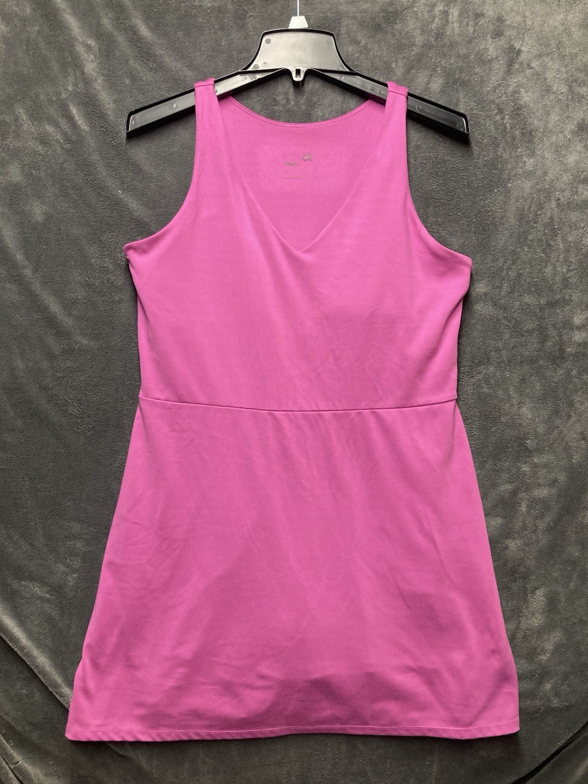 GapFit Active Tank Dress Women’s Rosebud Moisture Wicking Shelf Bra Tennis L