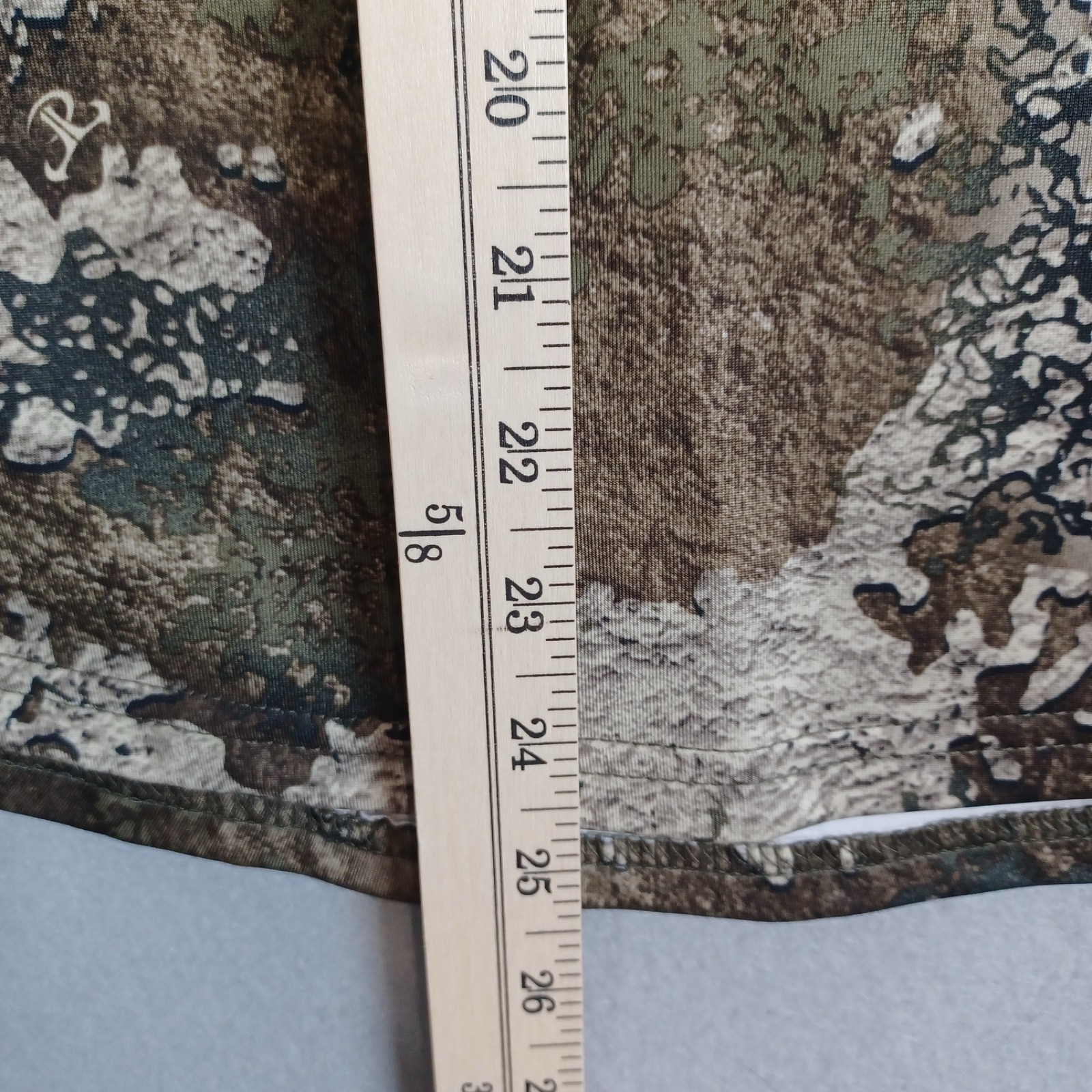 SHE Outdoor Pullover Womens Small Brown Camo 1/4 Zip Stretch Hunting Shirt EUC