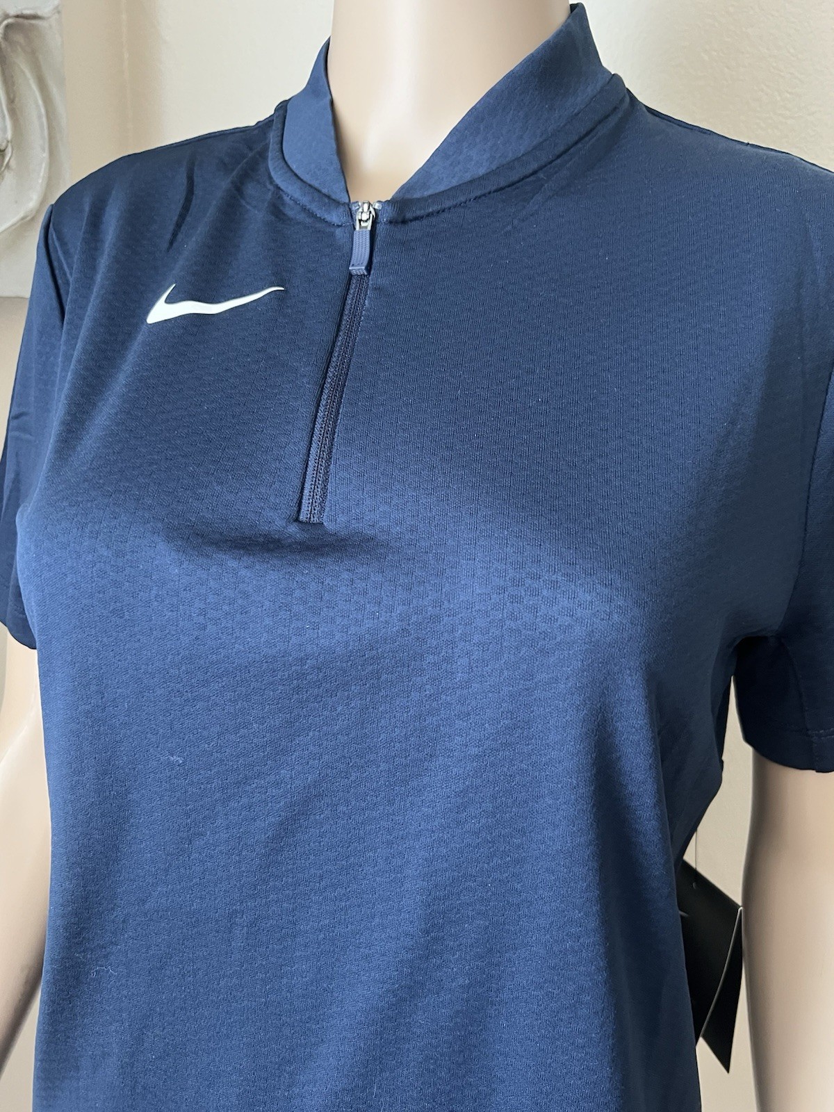 NWT Nike Women’s Dry Short Sleeve Blade Polo Golf Athleisure Short Sleeve sz M
