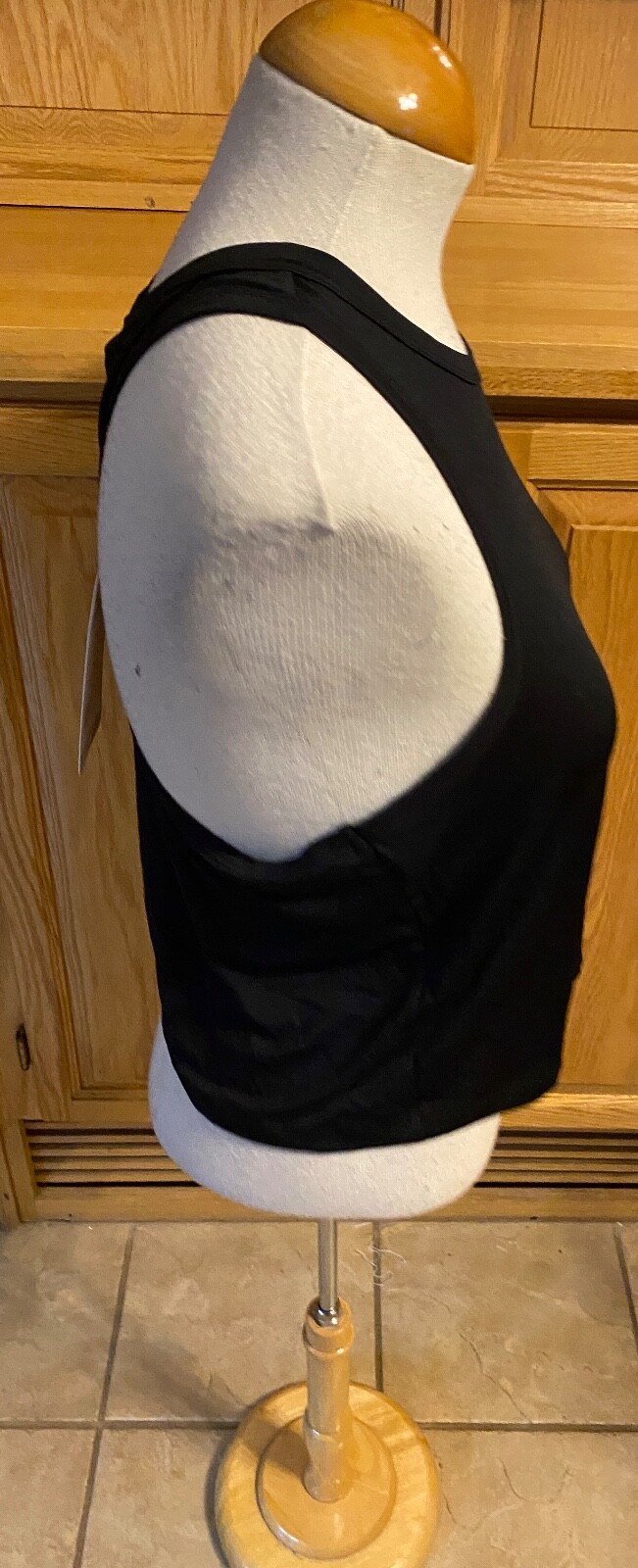 Fabletics Blake Tank Top Medium (8) Black Racerback Activewear Top Comfort