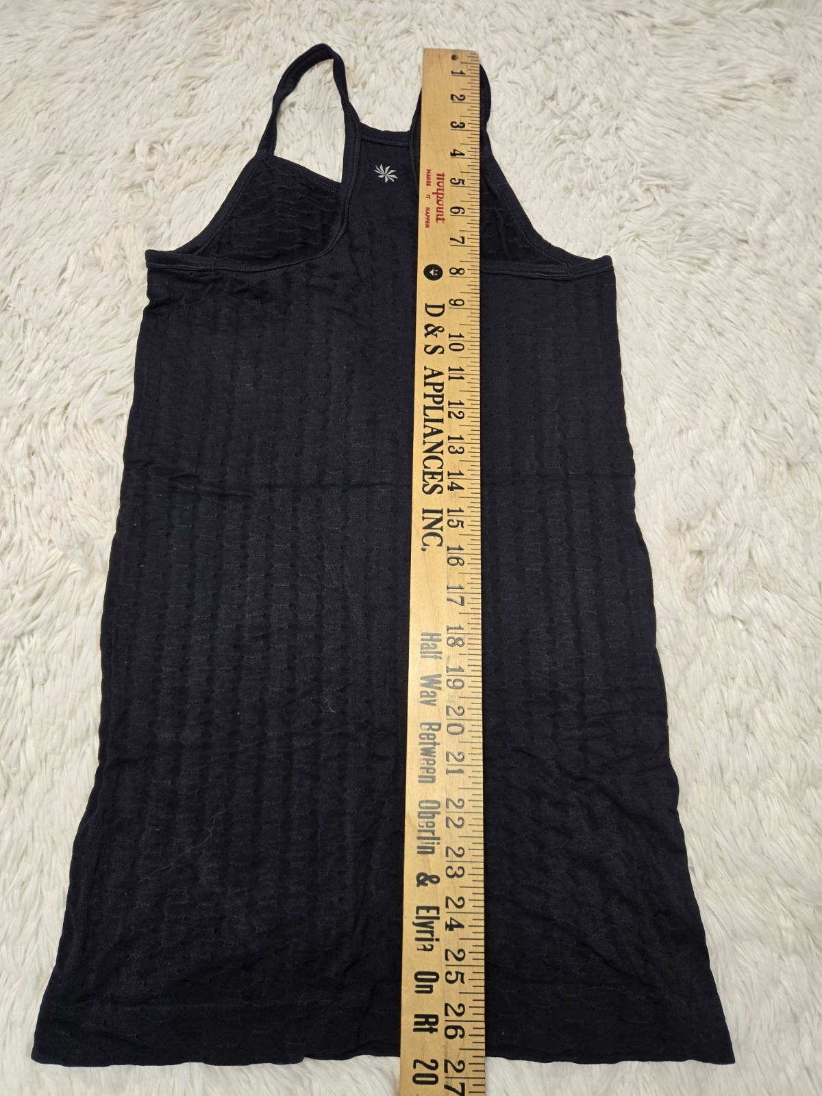 Lot 3 Athleta Tank Top M Womens Ribbed Racerback Fitted Stretch Sports Exercise