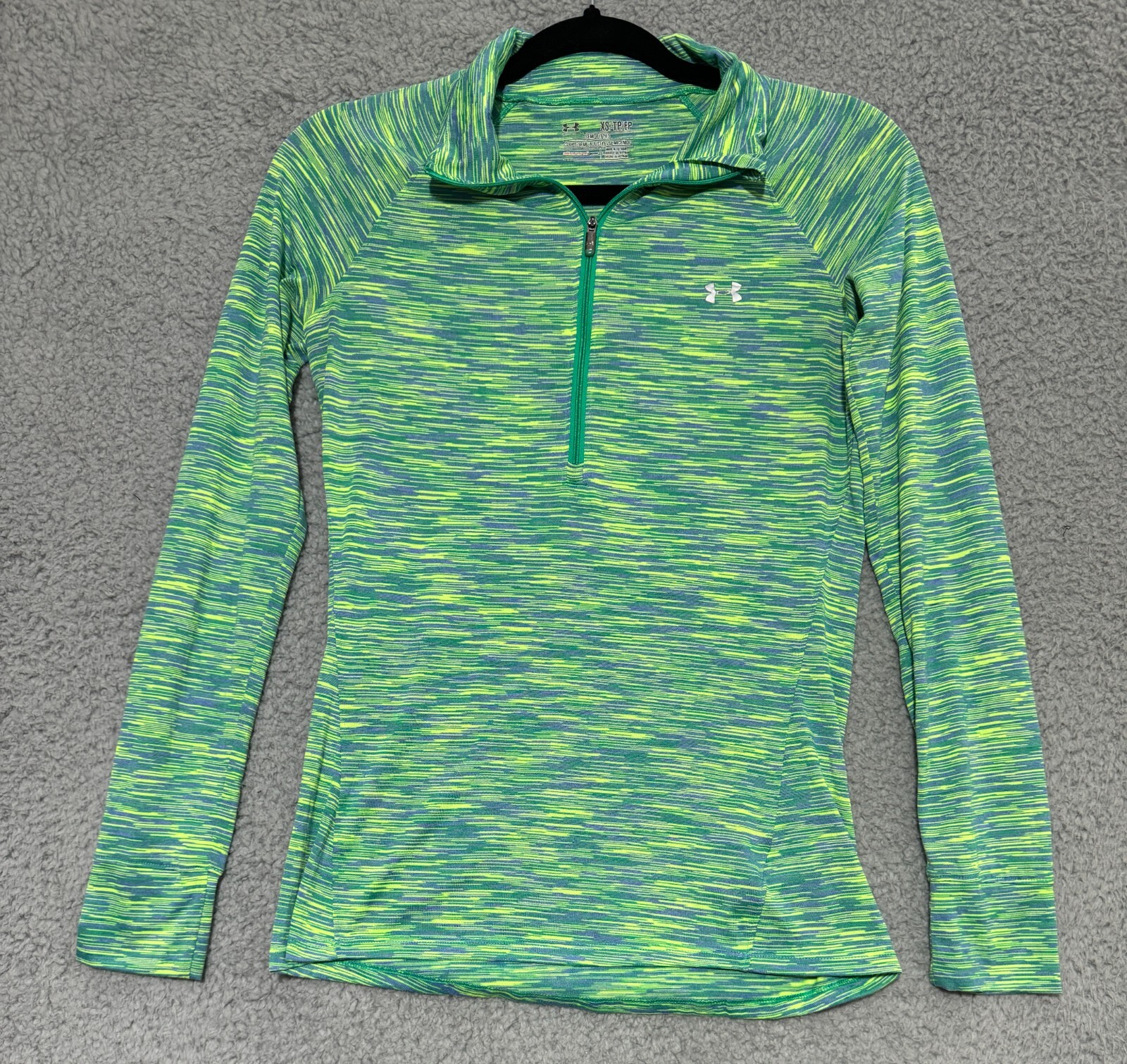 Under Armour Women’s 1/4 Zip All Season Gear Long Sleeve Shirt Top Size XS