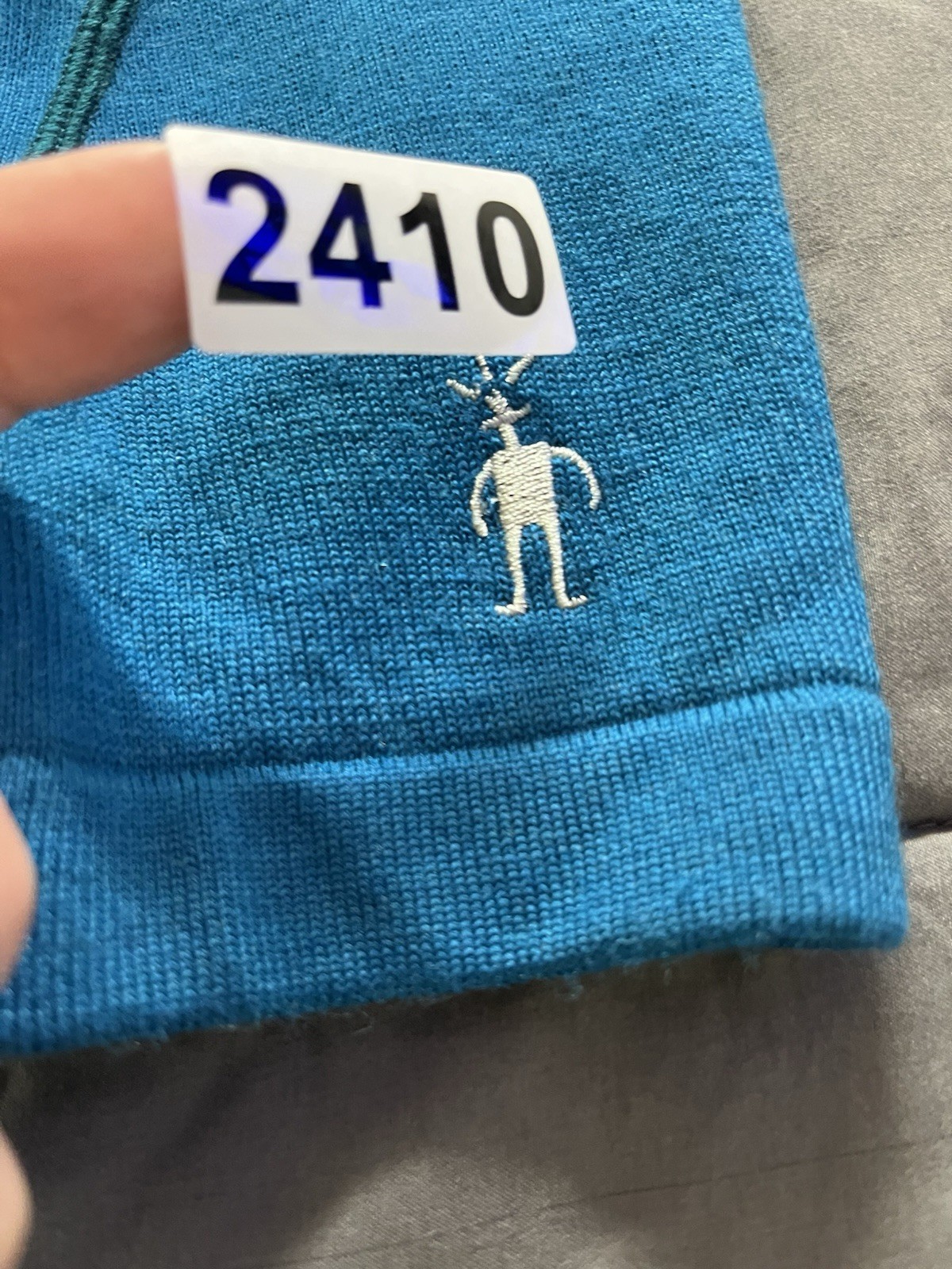 Smartwool Merino Wool 1/2 Zip Baselayer Top Teal Women’s Size M