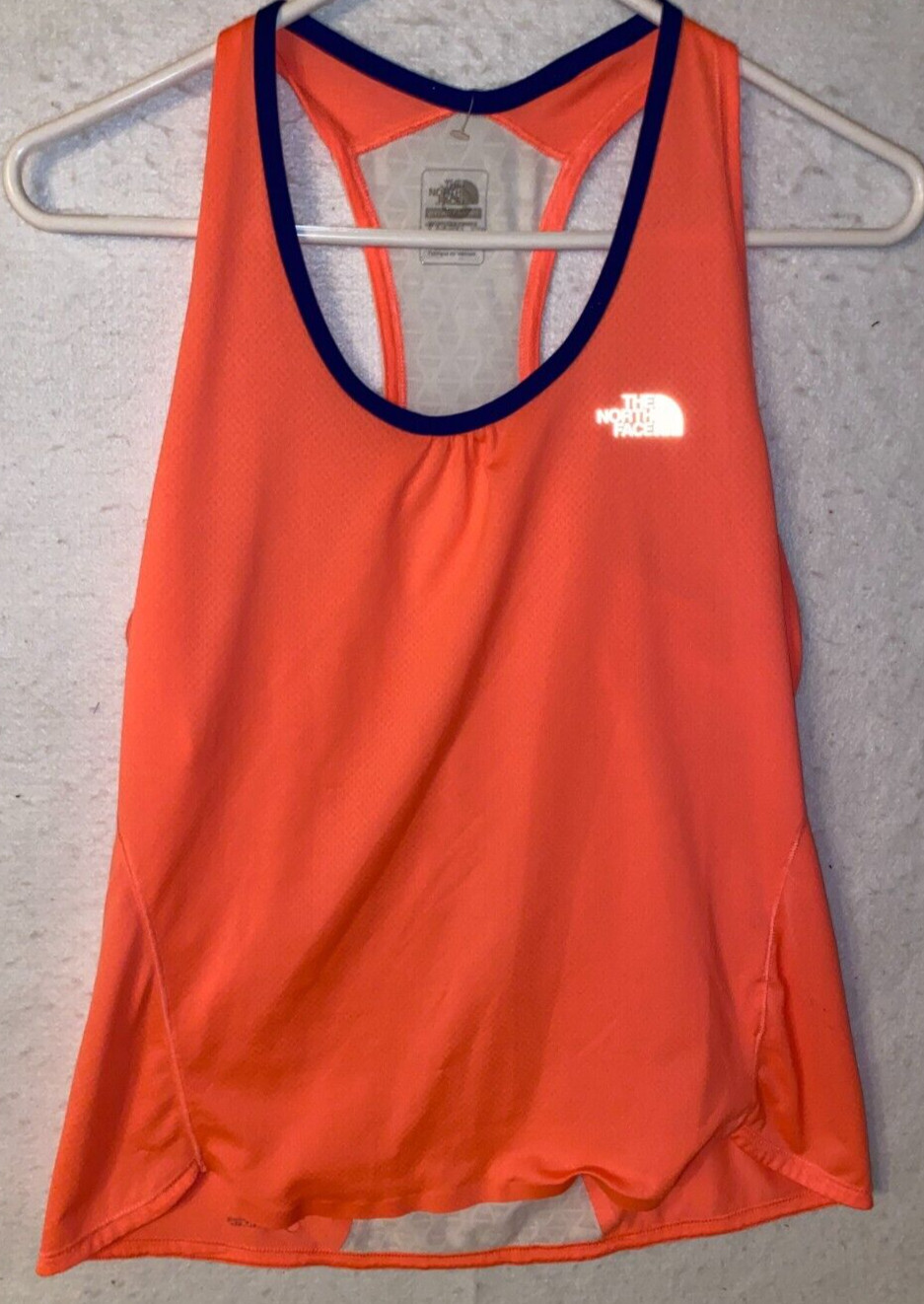 The North Face Racerback Flash Dry Tank Top Women’s M Pink White Flight Series
