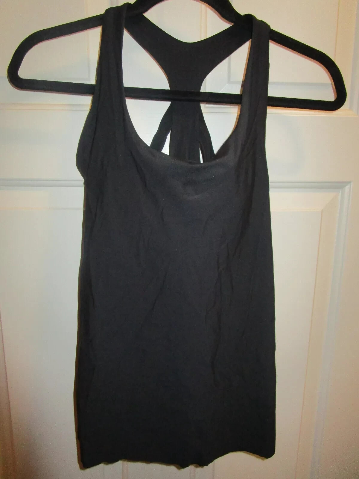 ATHLETA 2-IN-1 ULTIMATE SUPPORT TOP IN BLACK SIZE XS NEW
