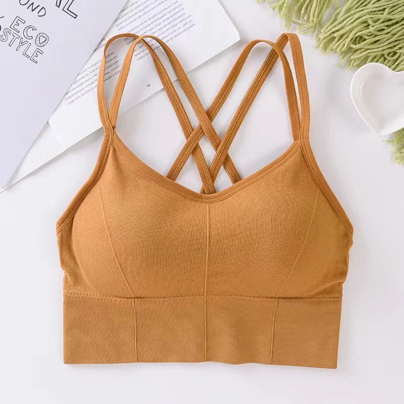 Sexy Women Tops Sports Bra Yoga Bra Push Up Fitness Running Gym Workout Tank