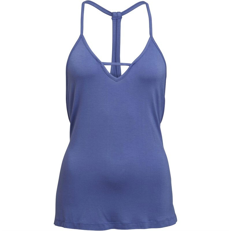 REEBOK WOMENS LES MILLS™ STRAPPY TANK TOP – LILAC SHADOW – MEDIUM – BNWT