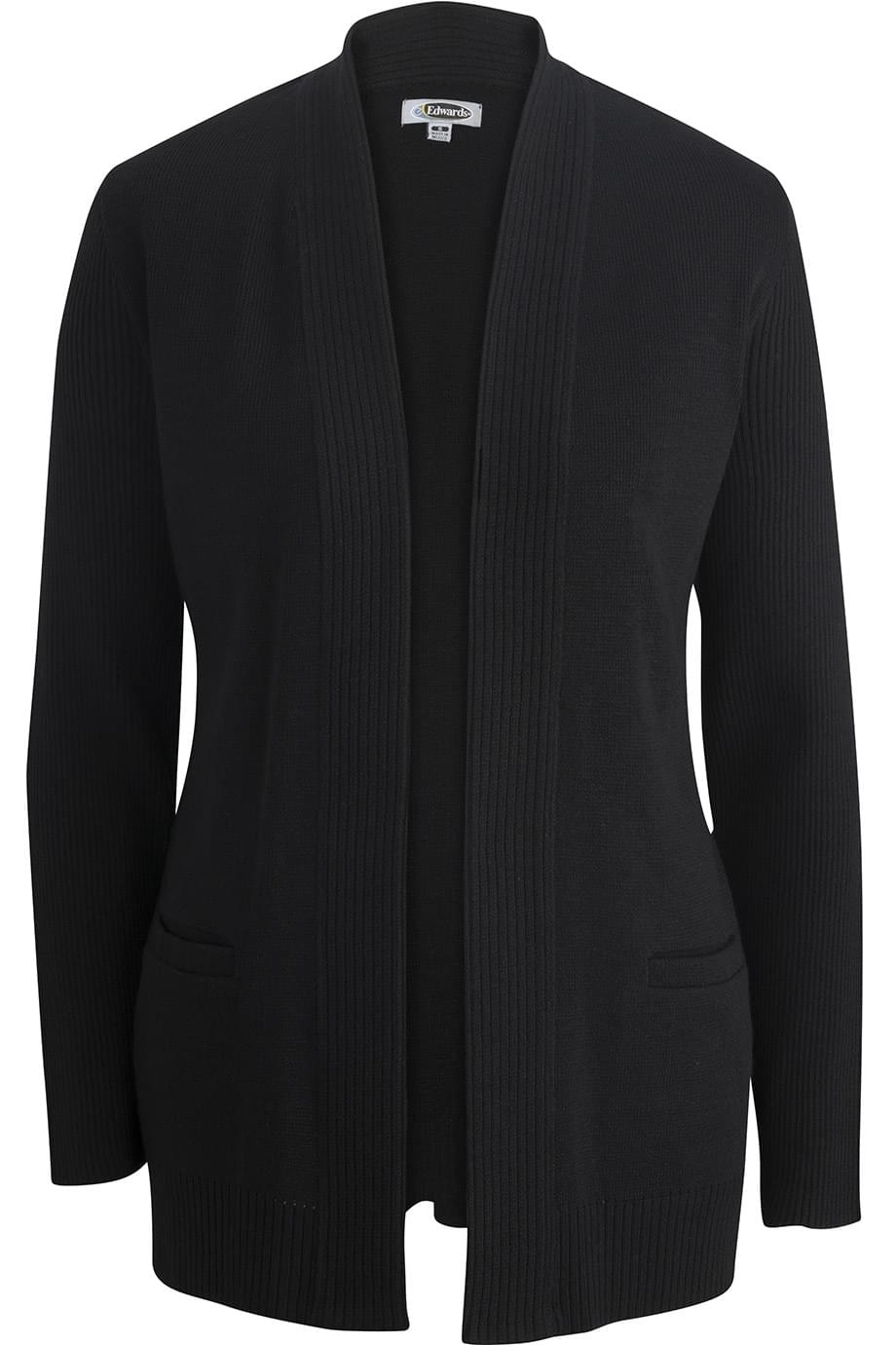 Edwards Garments 7059 Ladies Open Cardigan Acrylic Sweater