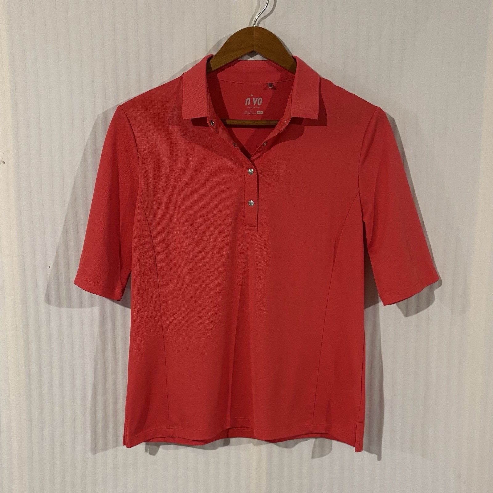Nivo Polo Shirt Womens Small Golf Performance Stretch Medium Short Sleeve GG-17