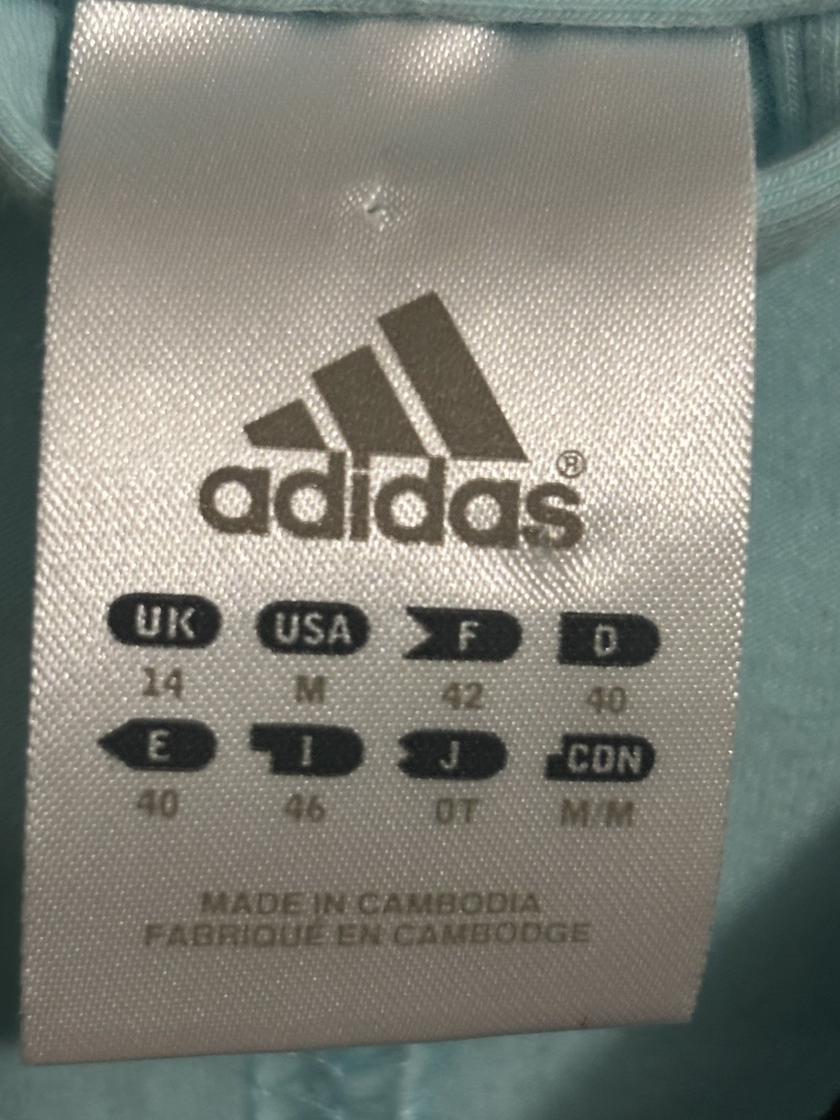 adidas Womens Stretchy Athletic Pullover. 3 Black Strip, Aqua, Hooded, MEDIUM