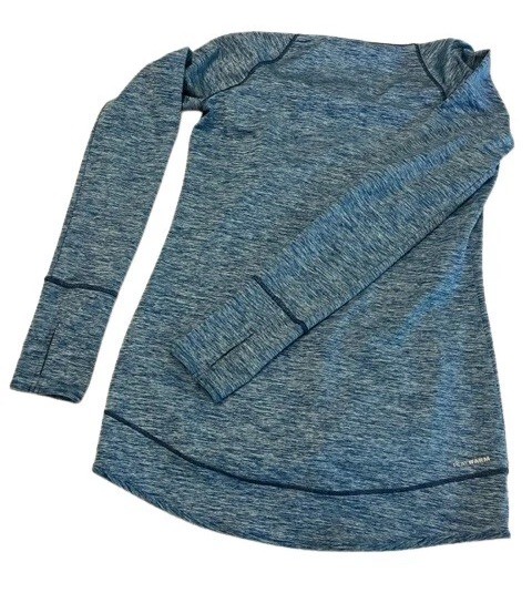 Reebok Women’s Pullover Lounge Exercise Leisure Top Blue | Size Medium