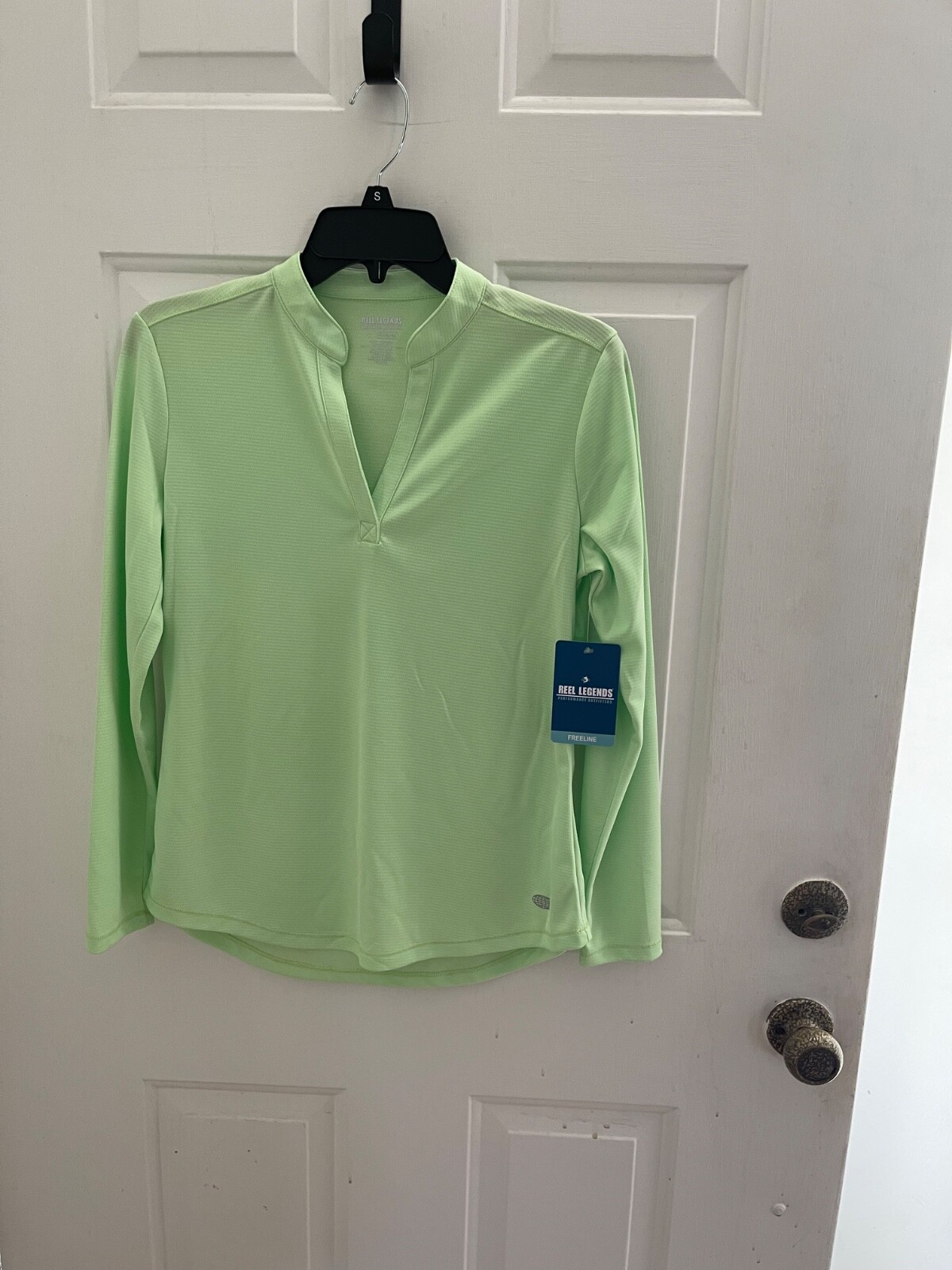 NWT Reel Legends Womens Freeline Long Sleeve Performance Top Shirt Size S