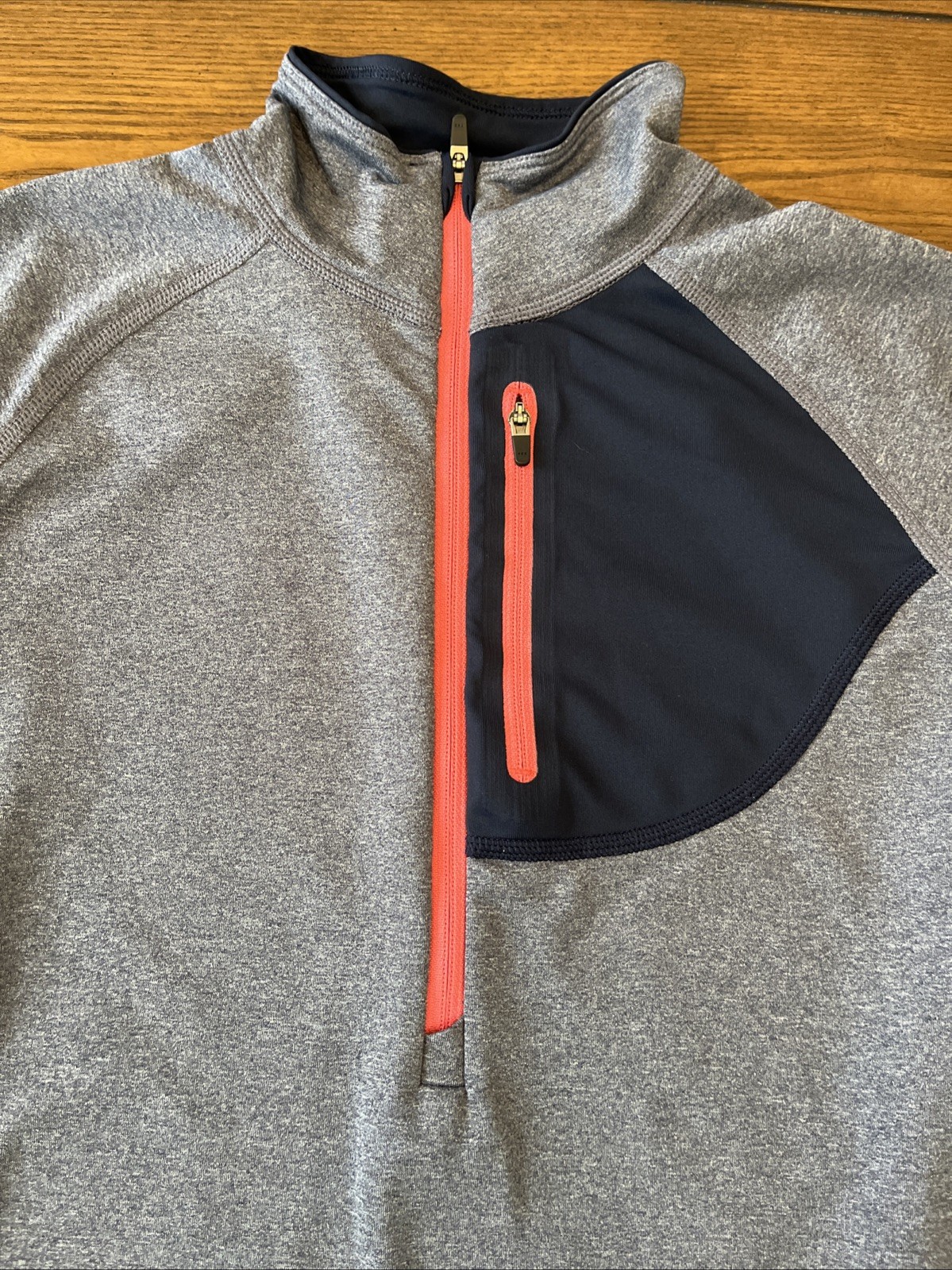 Patagonia Speedwork 1/4 Zip Pullover Womens Small Gray Thermal Running Top